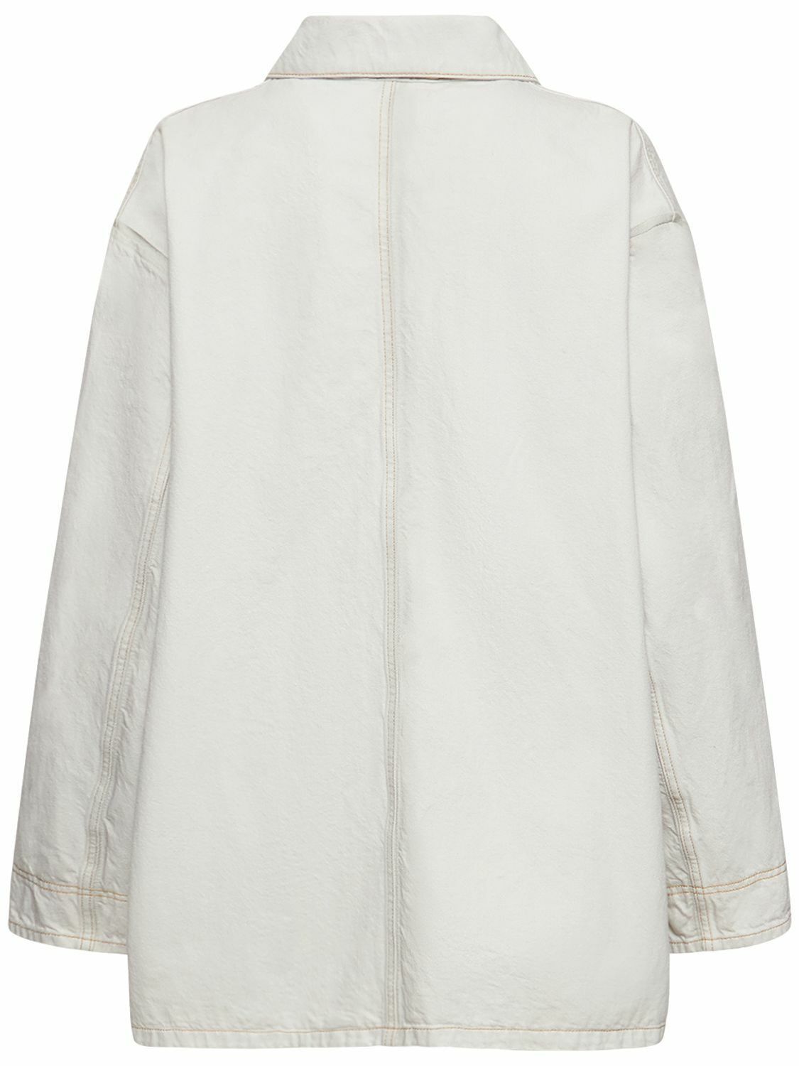 Maison Margiela o1y0625 Solid Color Shirt in Light Gray Size XS / US 0-2 / IT 36-38 - 2 Thumbnail