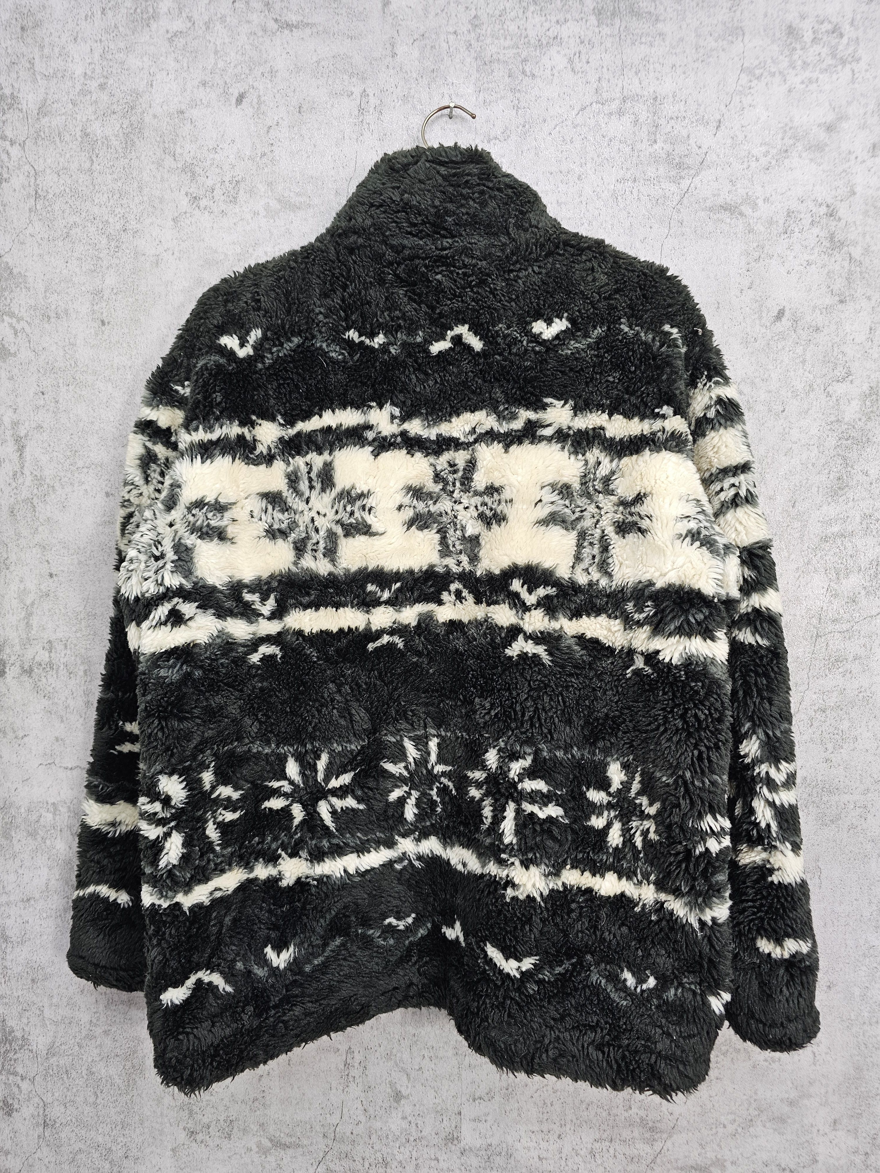 Japanese Brand Vintage Style SANSY DAISY Fur Fleece Heavy Jacket J0041 Size US M / EU 48-50 / 2 - 2 Thumbnail