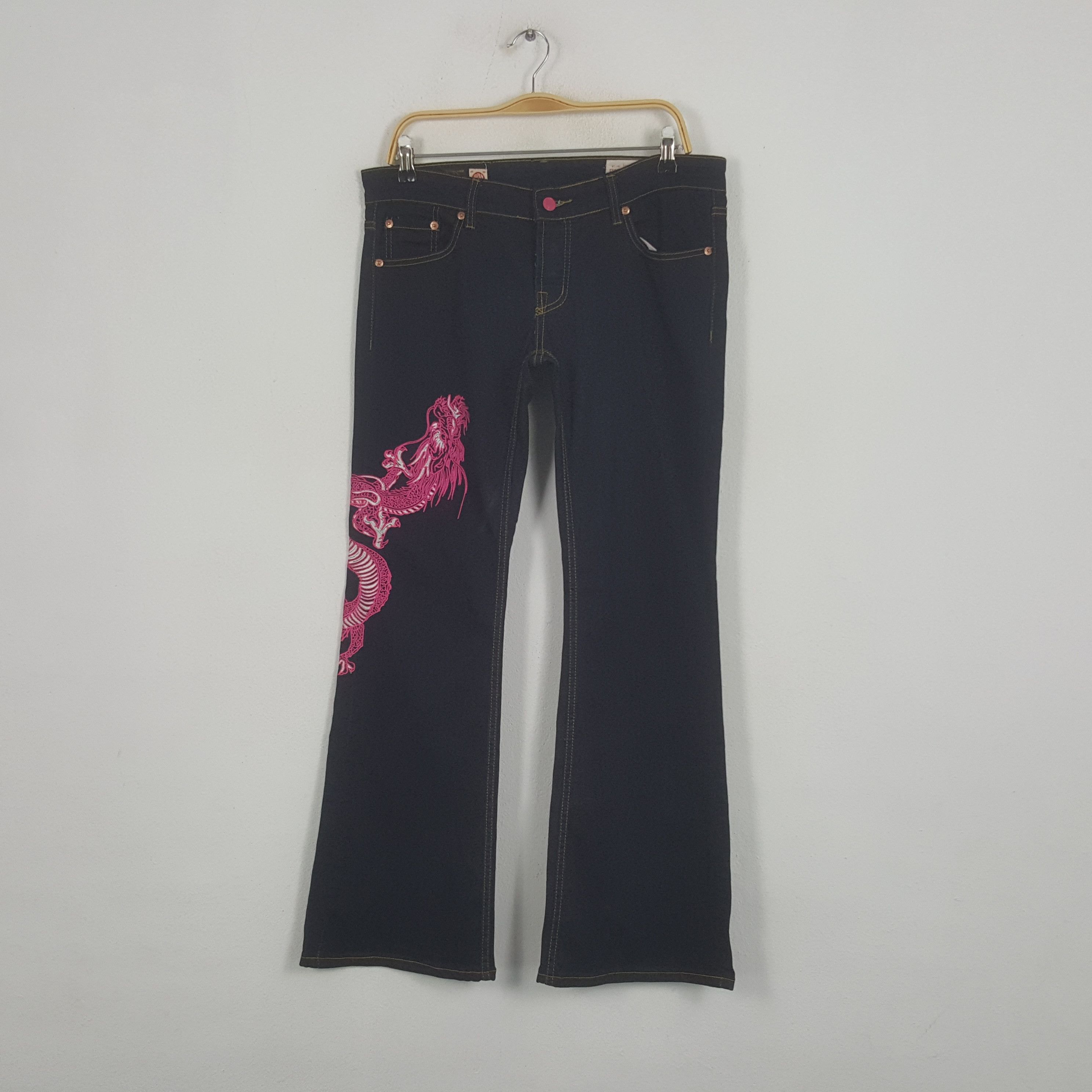 Vintage Evisu Japanese Brand Daicock Bootcut Women's Denim