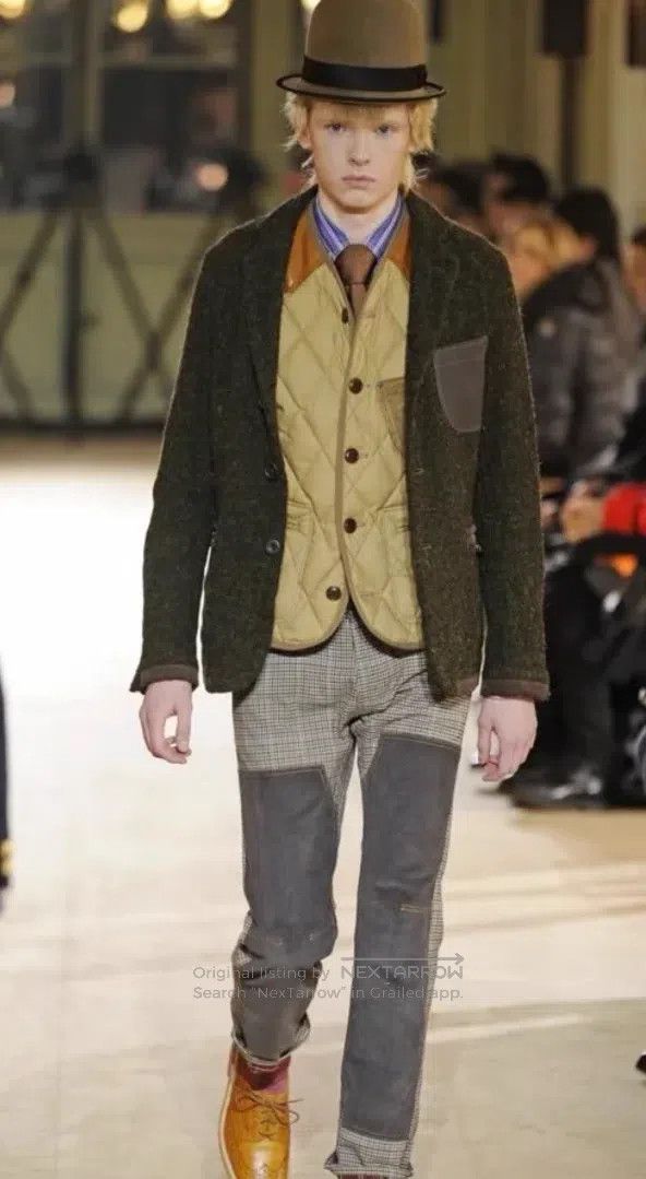 Junya Watanabe Junya Watanabe Moss Green Blazer Size US XS / EU 42 / 0 - 1 Thumbnail
