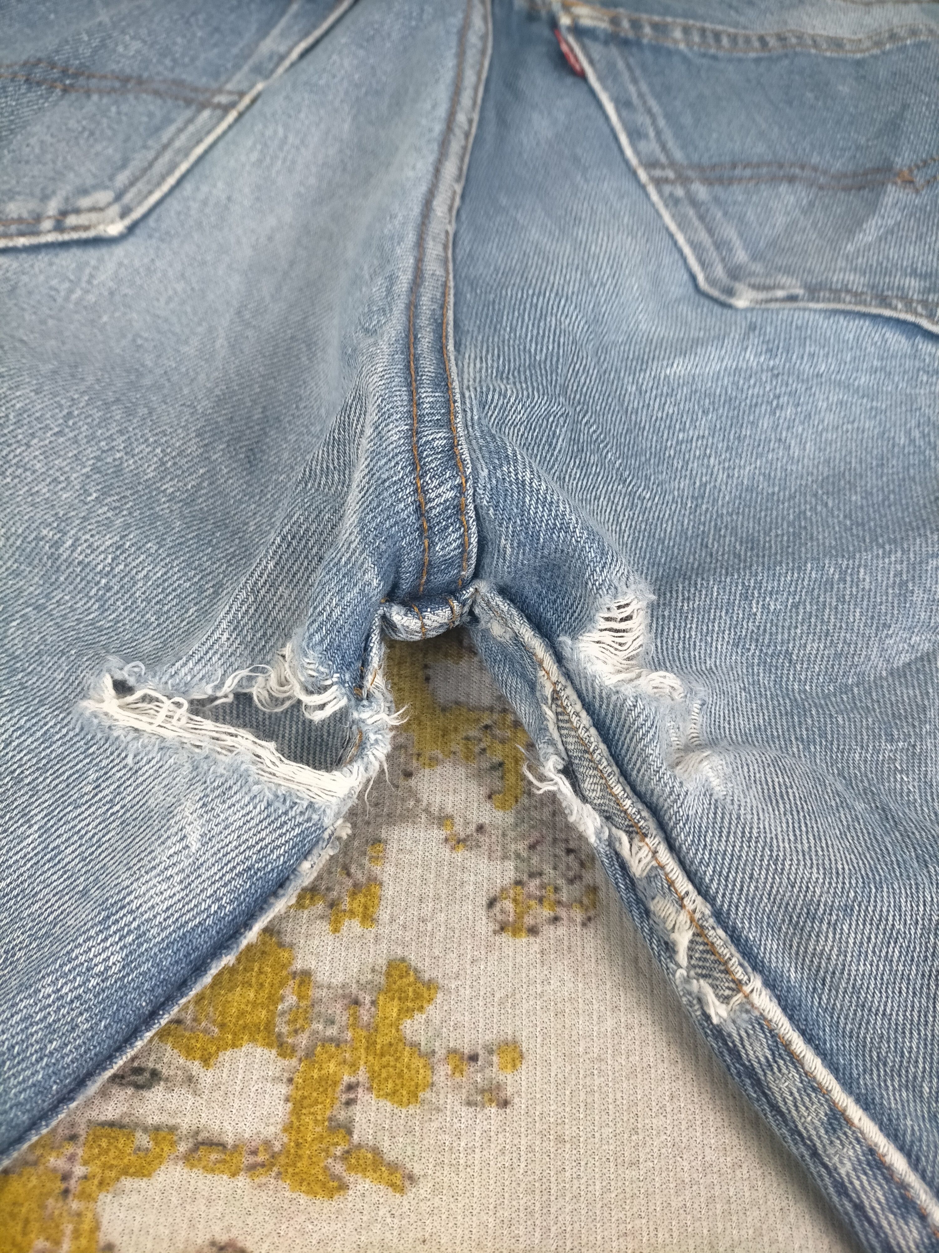 Levi's Vintage Clothing 🔥80s Vintage Levis 501 Button 501 Mudwash Distressed Jeans Size US 31 - 5 Thumbnail