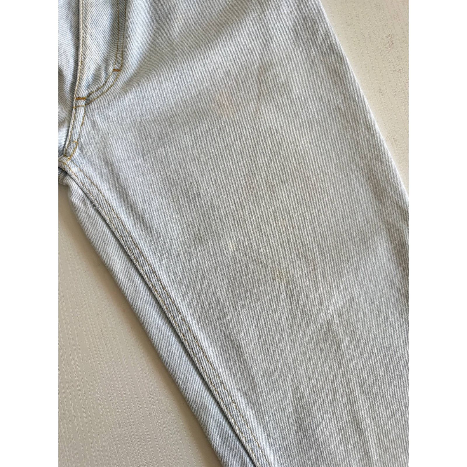 Eckhaus Latta Eckhaus Latta Deadstock Denim Jeans Ice Blue Size 27" / US 4 / IT 40 - 7 Thumbnail