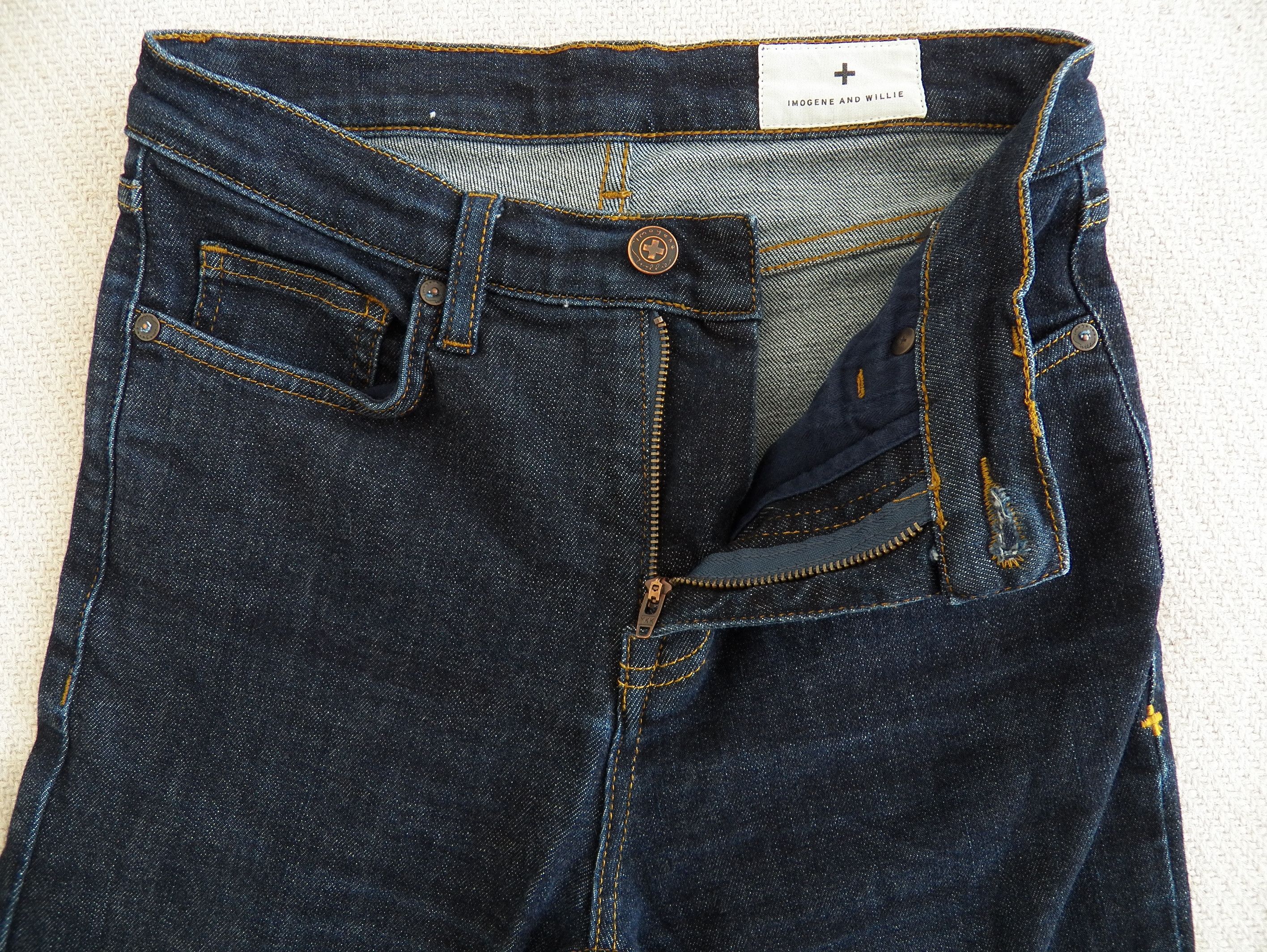 Imogene + Willie Imogene and Willie Womens Jeans High Rise Stretch W26 L30 Size 26" / US 2 / IT 38 - 3 Thumbnail