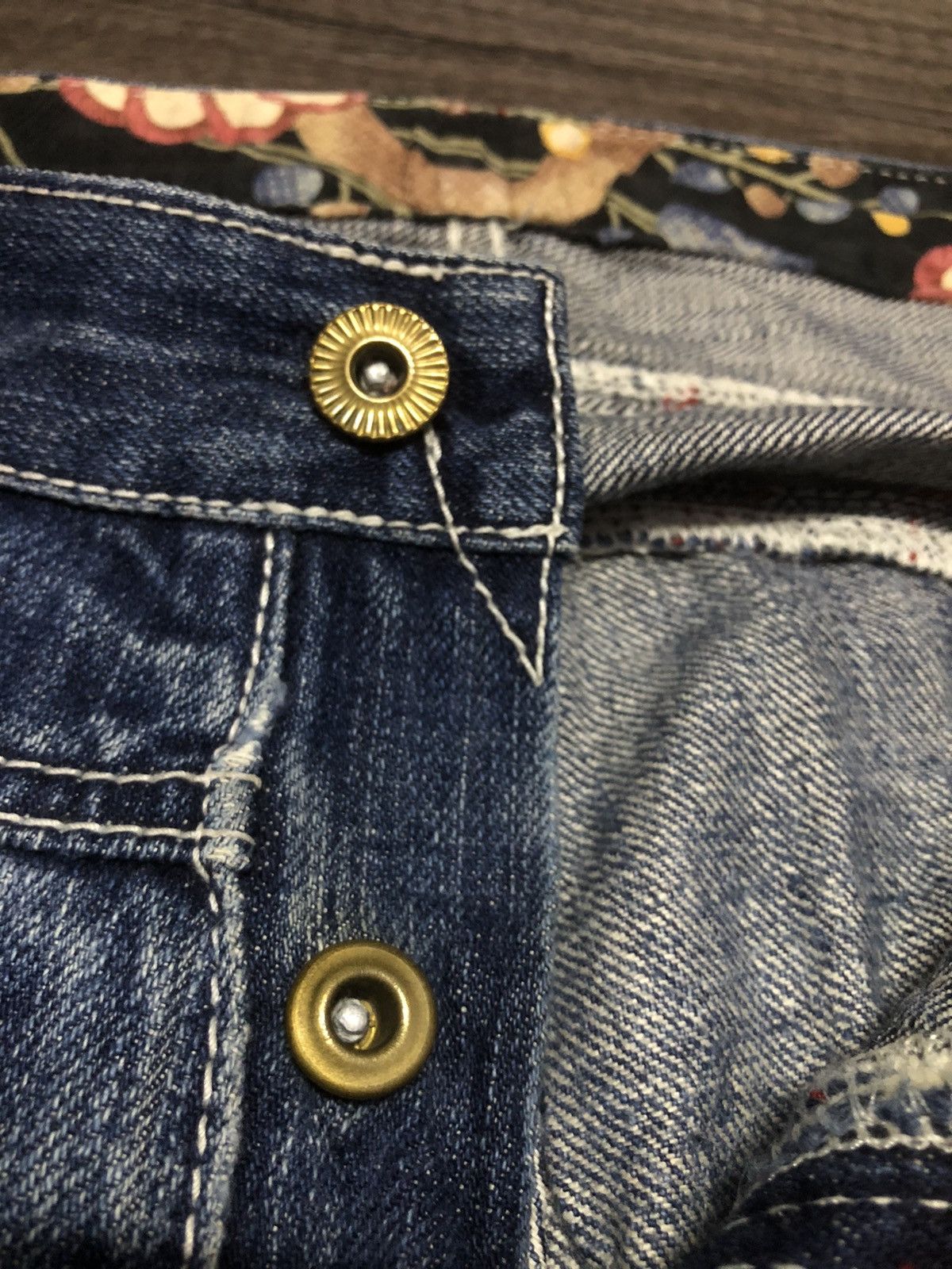 Eternal × Japanese Brand VINTAGE ENTERNAL DENIM JEANS Size US 32 / EU 48 - 20 Thumbnail