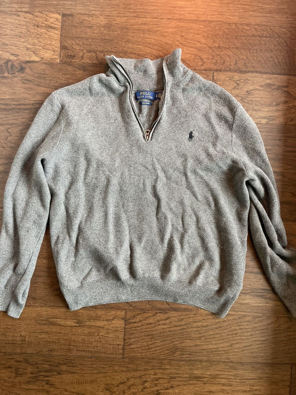 Polo Ralph Lauren Polo Silver Jumper Size US XL / EU 56 / 4 - 1 Thumbnail