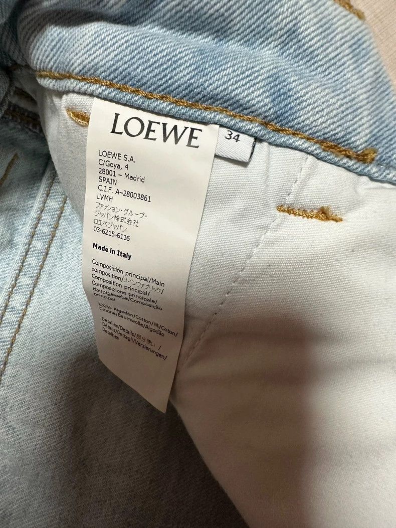 Loewe Loewe Classic Series Jeans - Made in Italy Size 33" - 4 Thumbnail