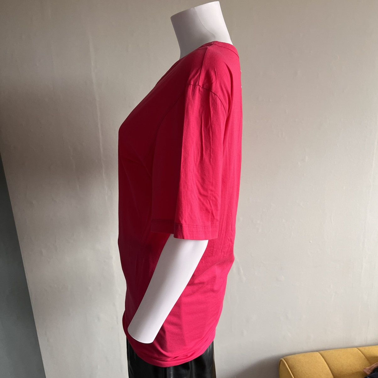 Maison Margiela Maison Martin Margiela Line 1 Stretch Hot Pink T Shirt Size M / US 6-8 / IT 42-44 - 6 Thumbnail