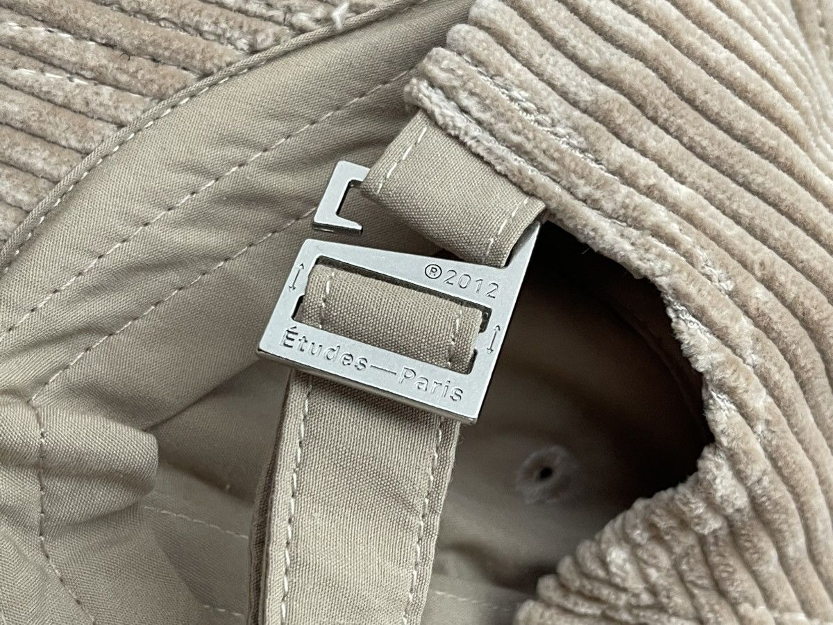 Etudes !DS! SS23 Etudes Booster Beige Corduroy Cap Size ONE SIZE - 6 Thumbnail