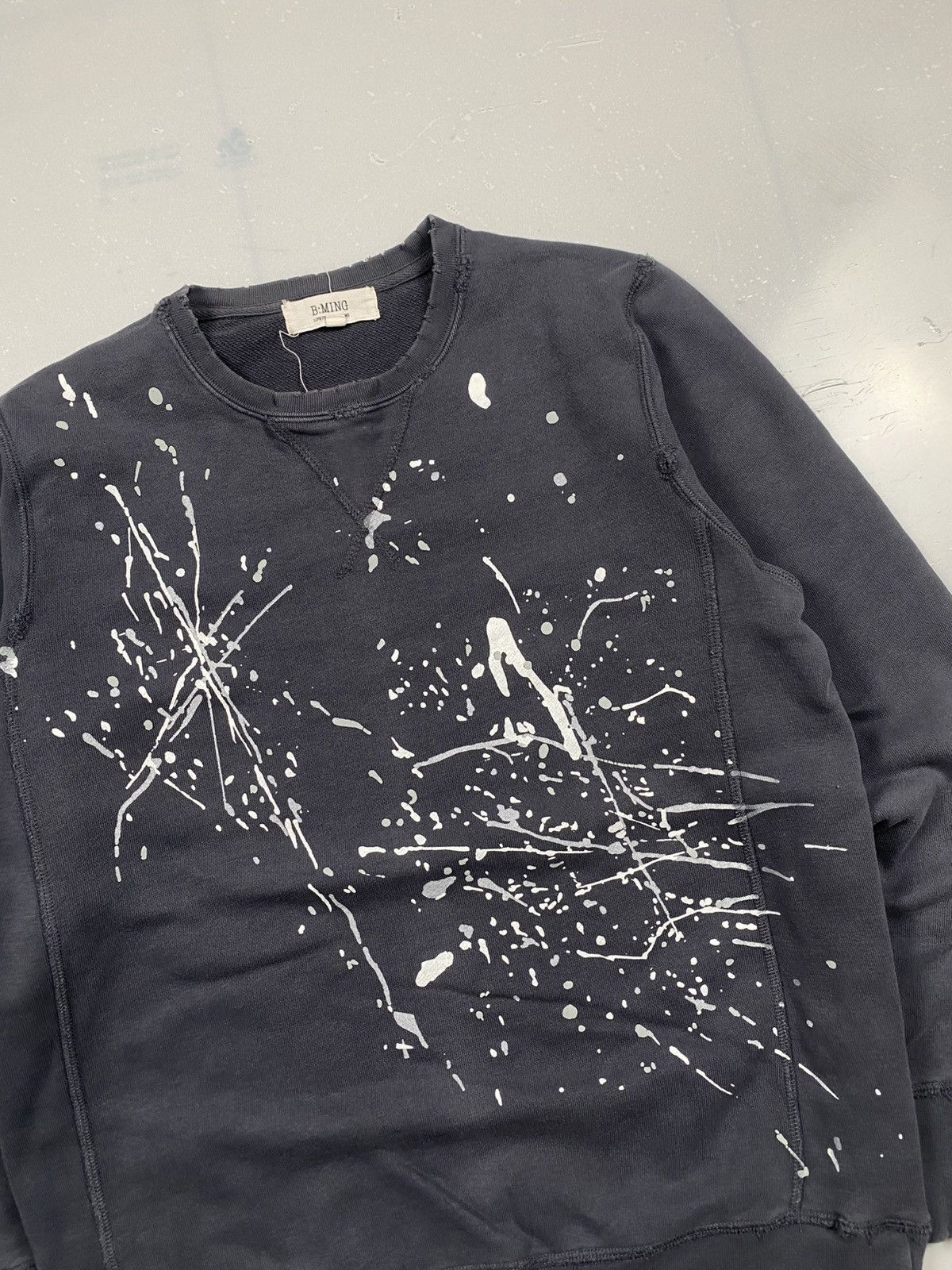 Beams Japan Vintage y2k Beams Art Painted Crewneck Size US S / EU 44-46 / 1 - 2 Thumbnail
