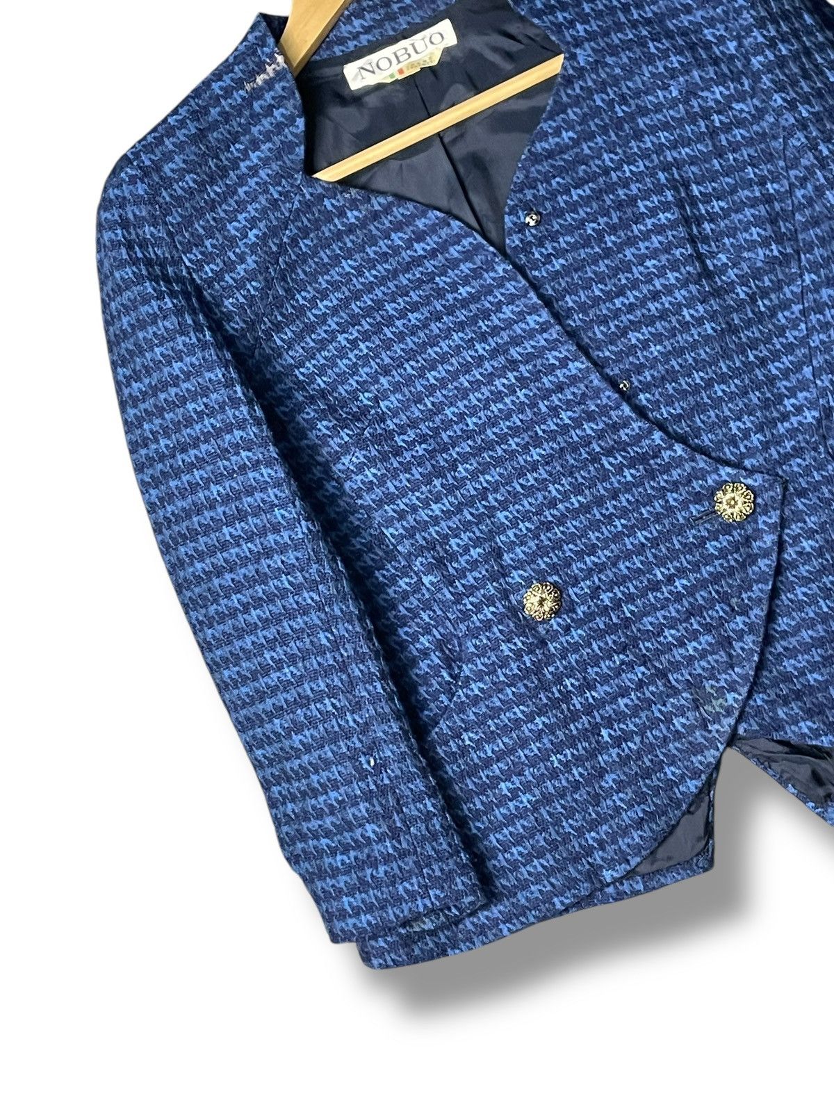 Japanese Brand × Vintage NOBUO Brand Fashion Double Breasted Crop Coat (88) Size XXS / US 00 / IT 34 - 4 Thumbnail