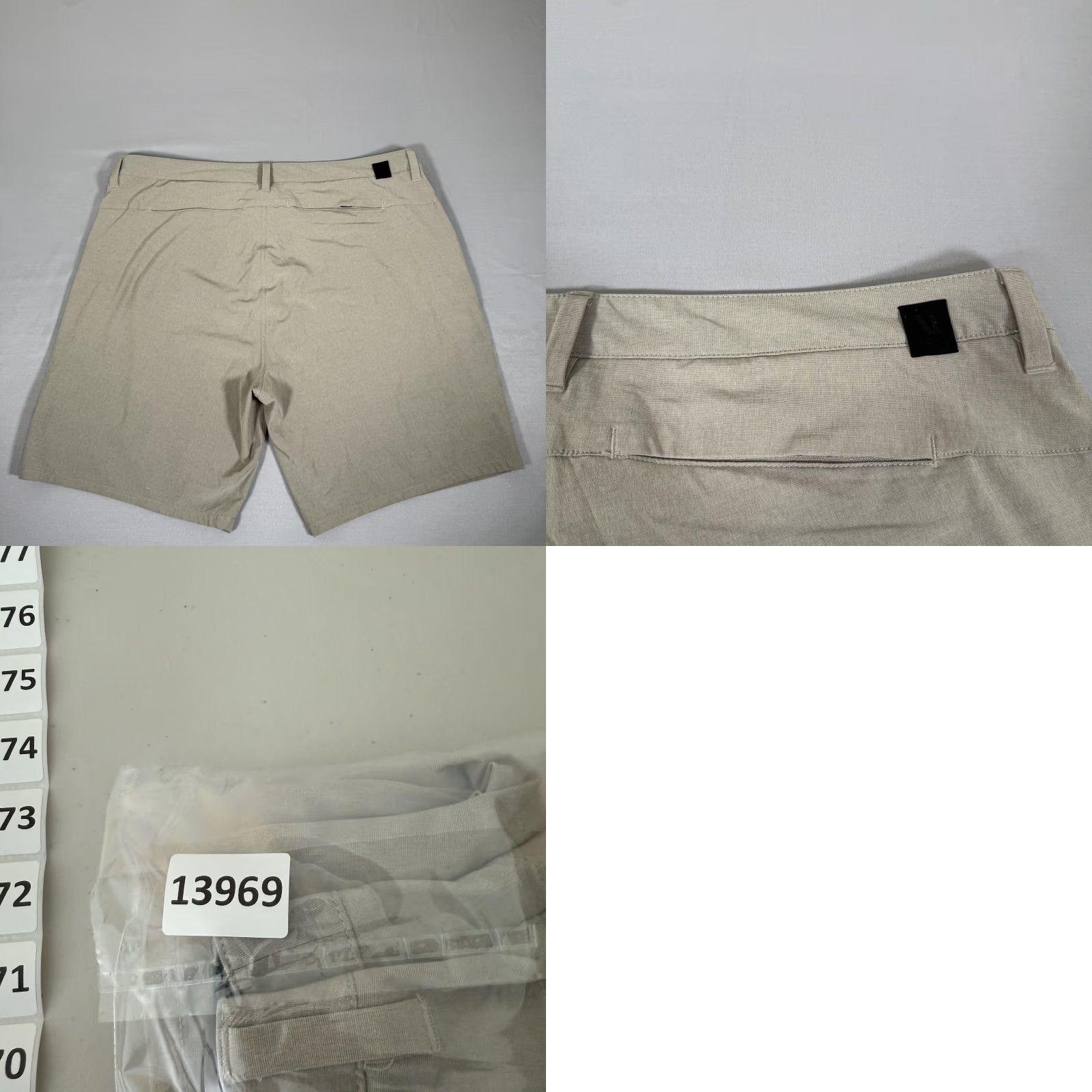 Vuori VUORI Shorts Mens 38 Beige Aim Chino Stretch Lightweight Outdoor Casual Size US 38 / EU 54 - 8 Thumbnail
