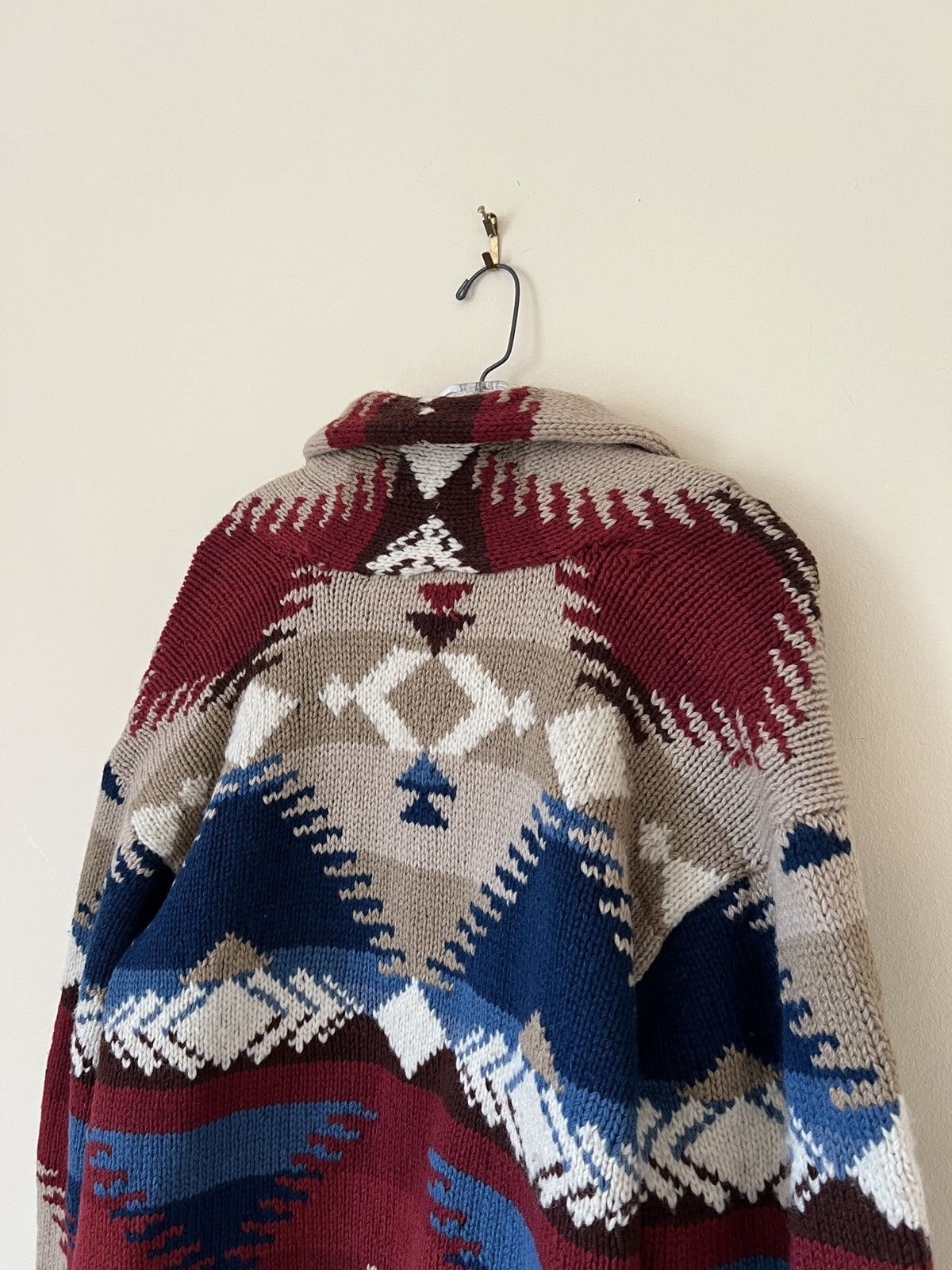 Polo Ralph Lauren Rare❗️Vintage Ralph Lauren Country Hand Knit Sweater Cardigan Size US L / EU 52-54 / 3 - 13 Thumbnail