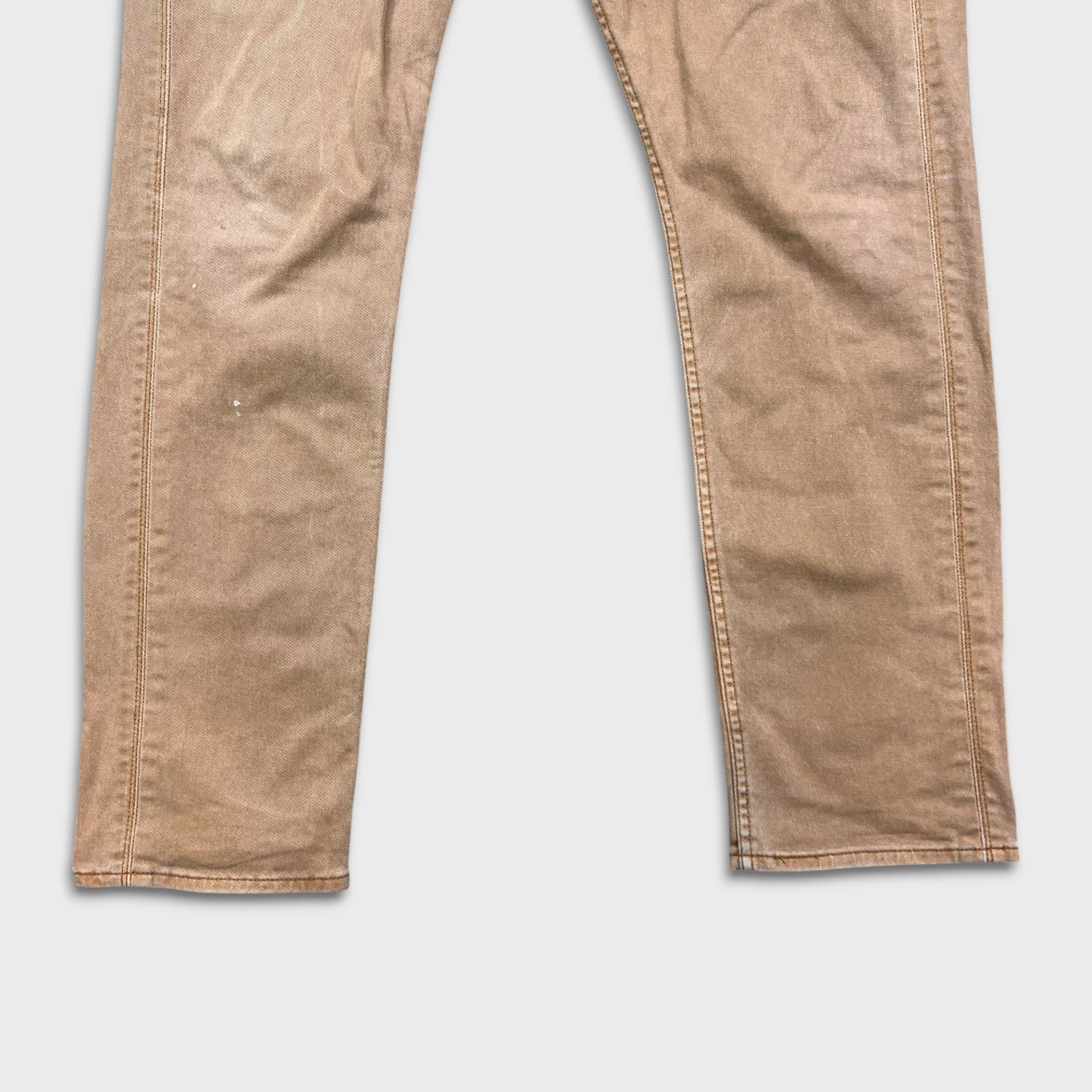 Levi's × Vintage Levi's 511 Jeans 33x32 Slim Fit American Faded Denim Pants Size US 33 - 3 Thumbnail