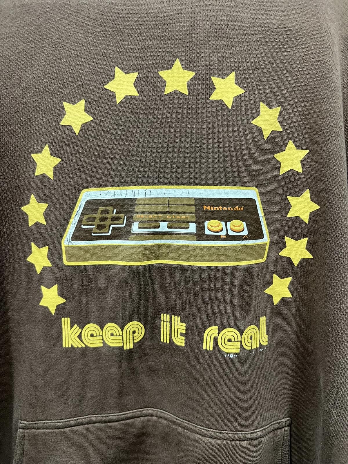 Nintendo Y2K Nintendo Keep It Real Hoodie Size US L / EU 52-54 / 3 - 2 Thumbnail