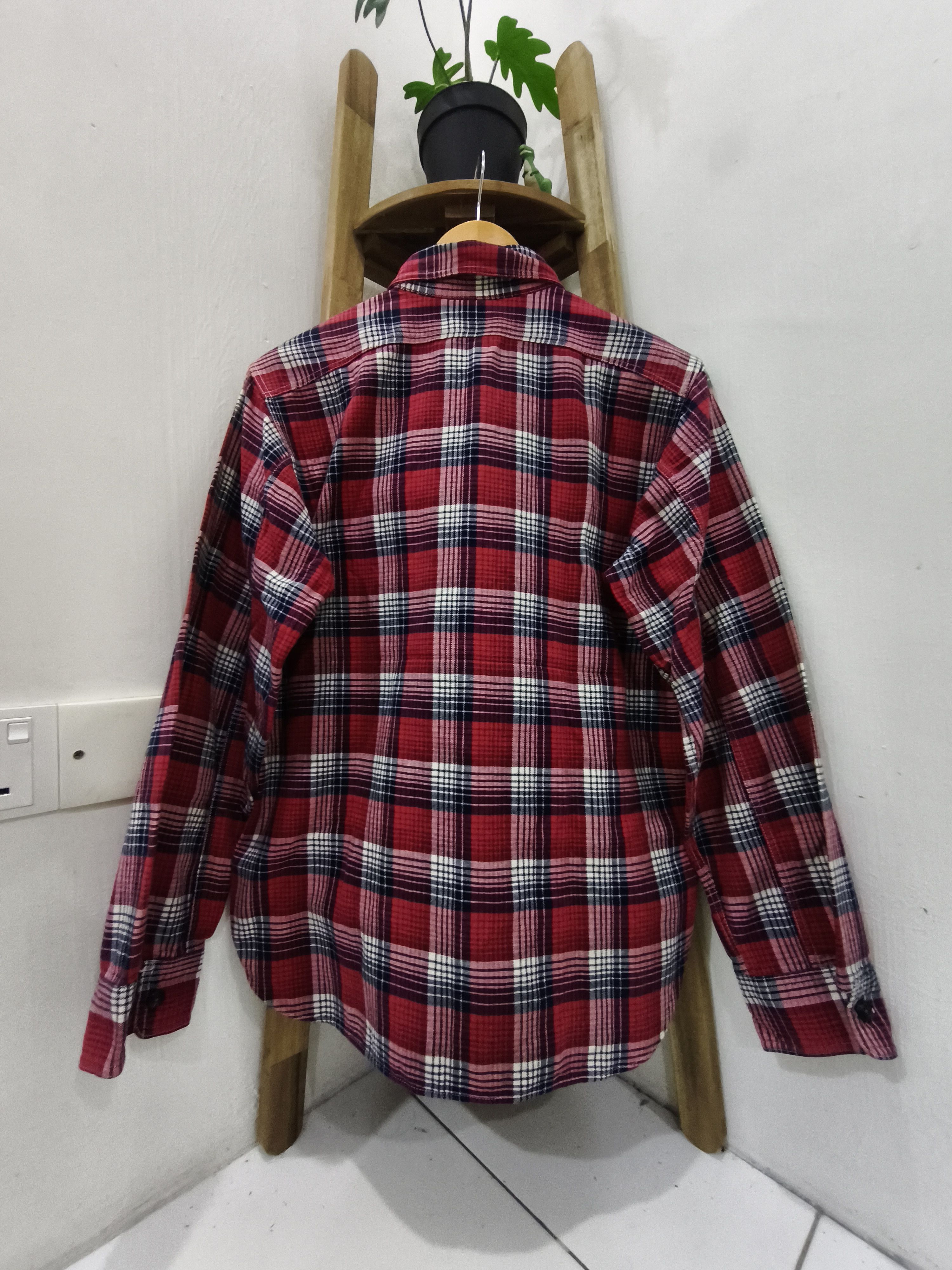 Japanese Brand × TOYS McCOY × The Real McCoy's Joe McCOY 8hu Block Check Shirt Size US L / EU 52-54 / 3 - 2 Thumbnail