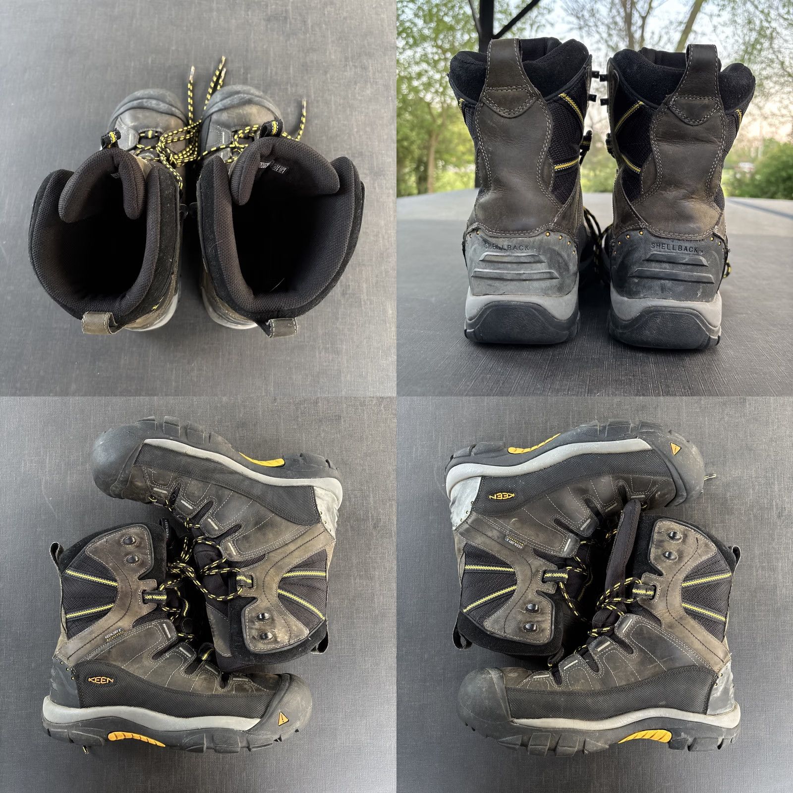 KEEN KEEN Men's Snow Boot 10.5 Waterproof Leather Black 1013305 Winter Boots Summit County Size US 11 / EU 44 - 10 Thumbnail