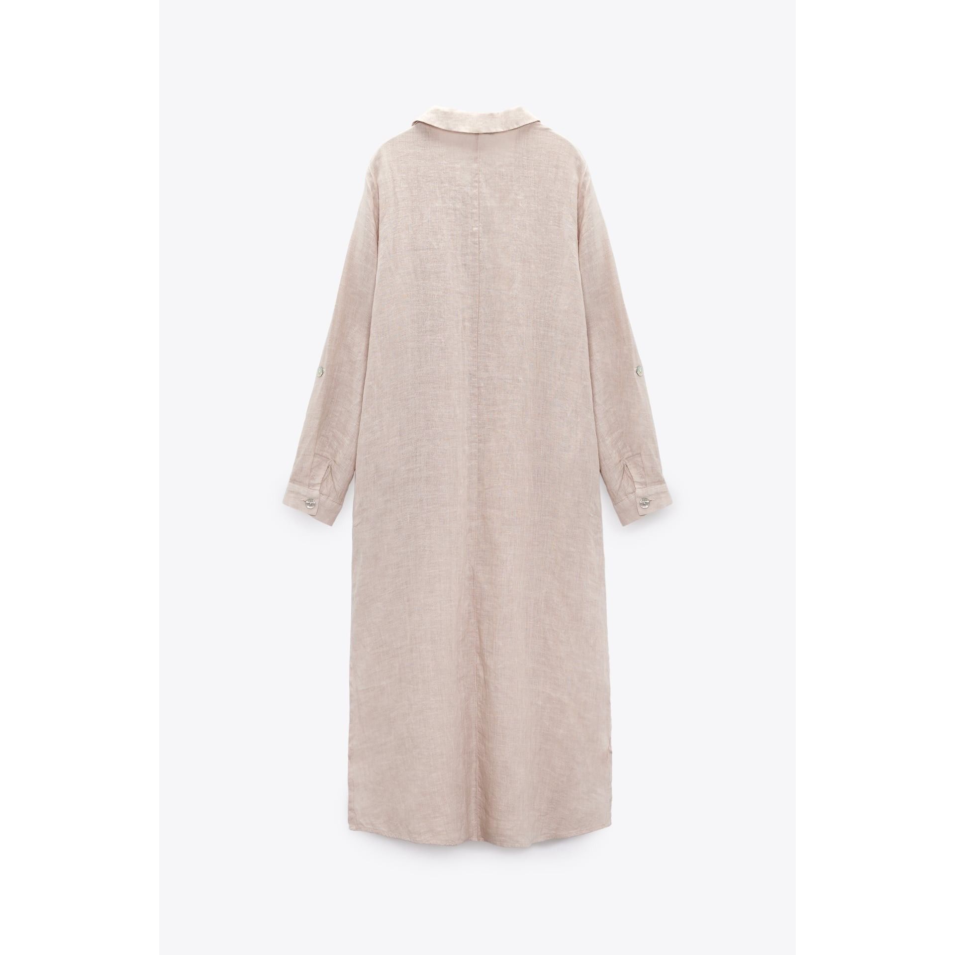 Zara Zara Linen Button Up Tunic Size XS / US 0-2 / IT 36-38 - 13 Thumbnail