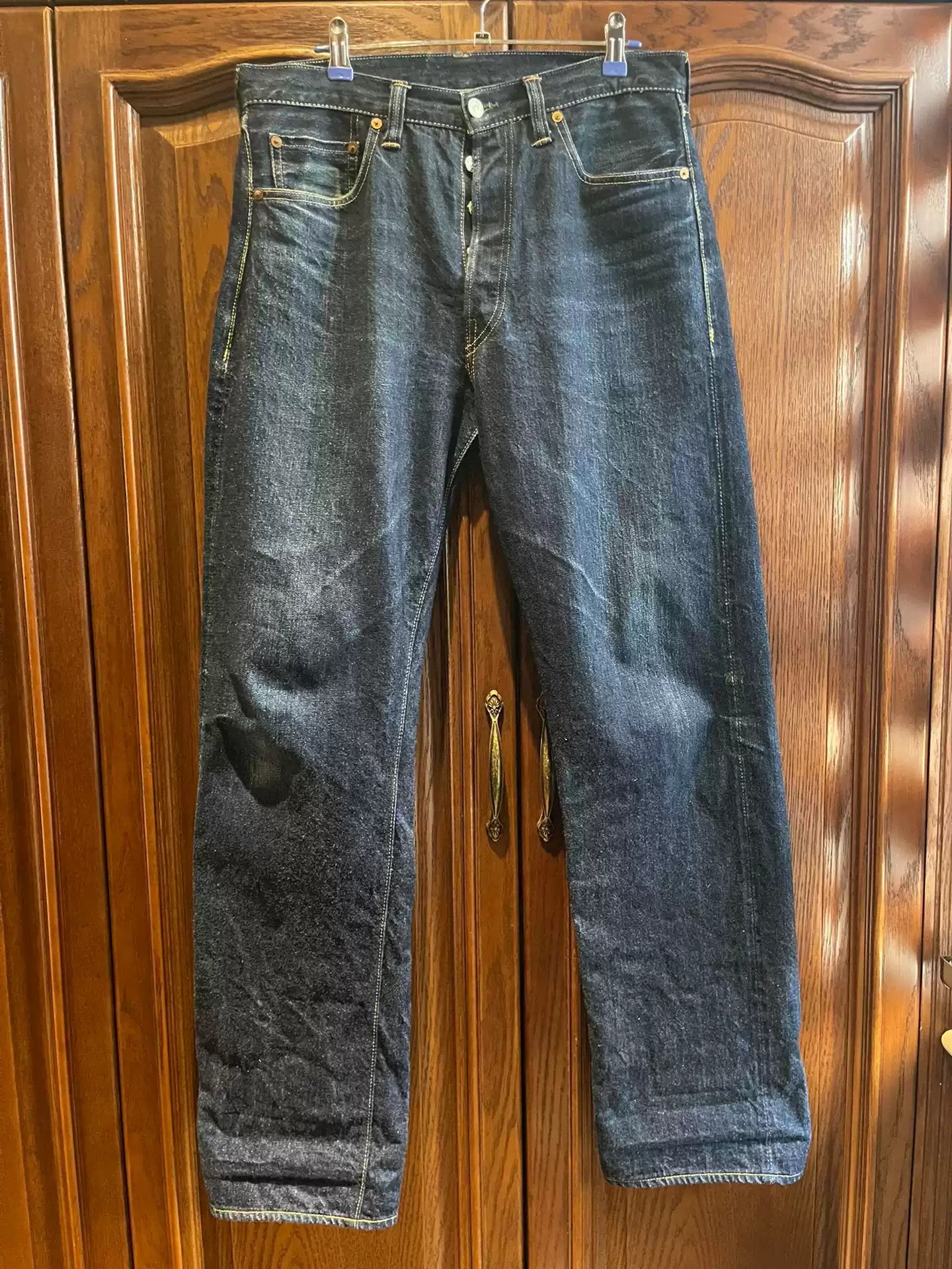 image of Freewheelers Lot601Xx "1947" Jeans in Blue, Men's (Size 32)