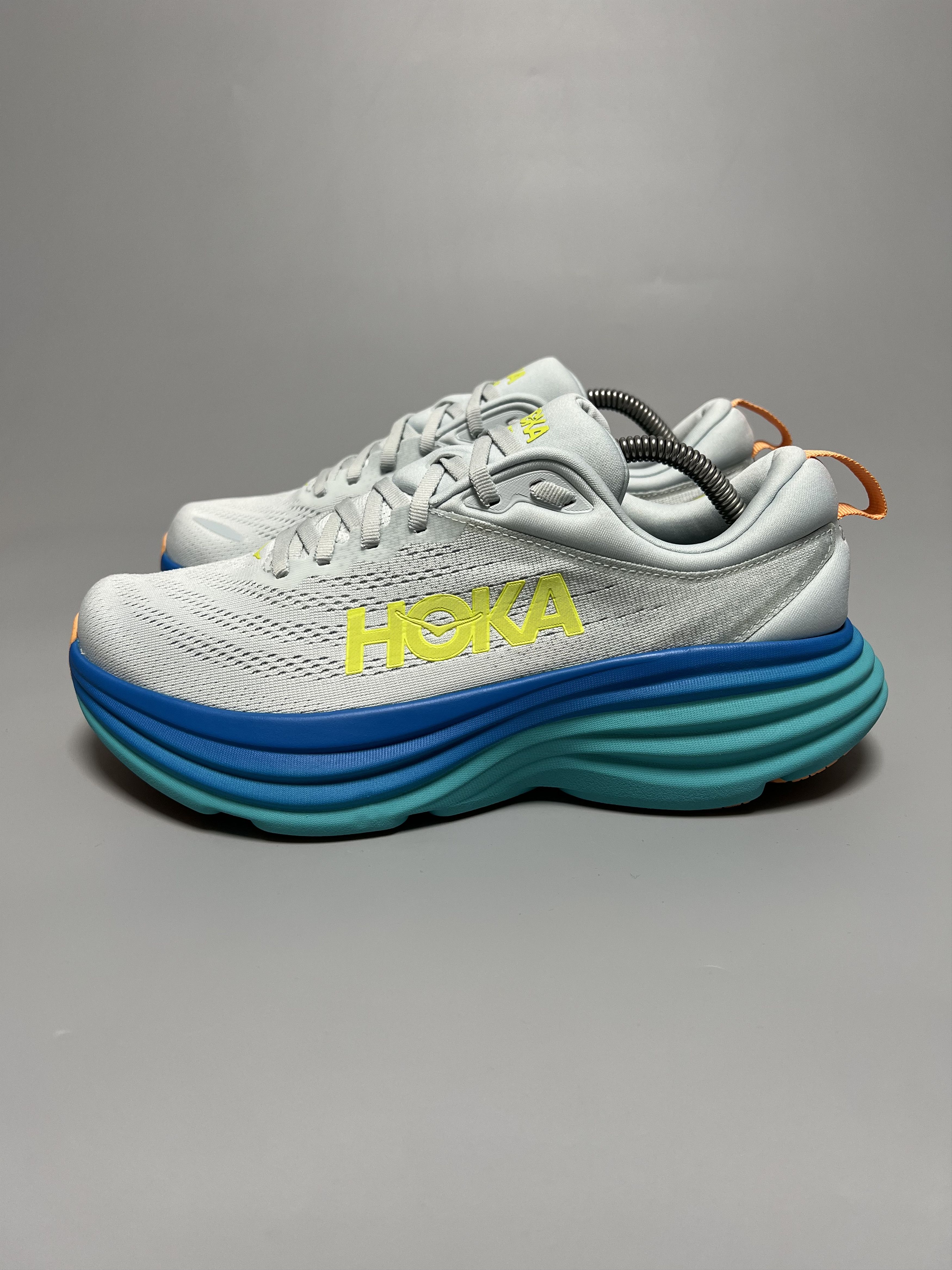 Hoka 8.5D Hoka One One Bondi 8 Men's Running Shoes Walking Gym Size US 8.5 / EU 41-42 - 2 Thumbnail