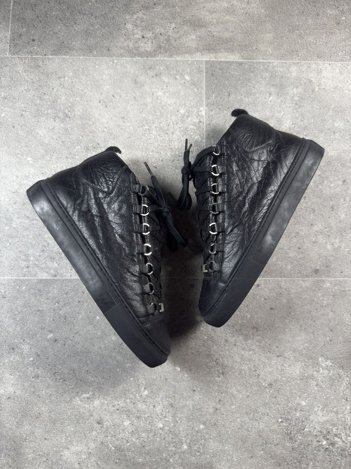 Balenciaga Balenciaga Arena High Black Size US 5 / EU 37 - 2 Thumbnail