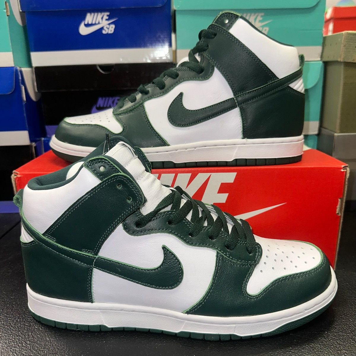 Nike Size 10.5 - Nike Dunk High SP Men's Spartan Green CZ8149 100 Size US 10.5 / EU 43-44 - 1 Thumbnail