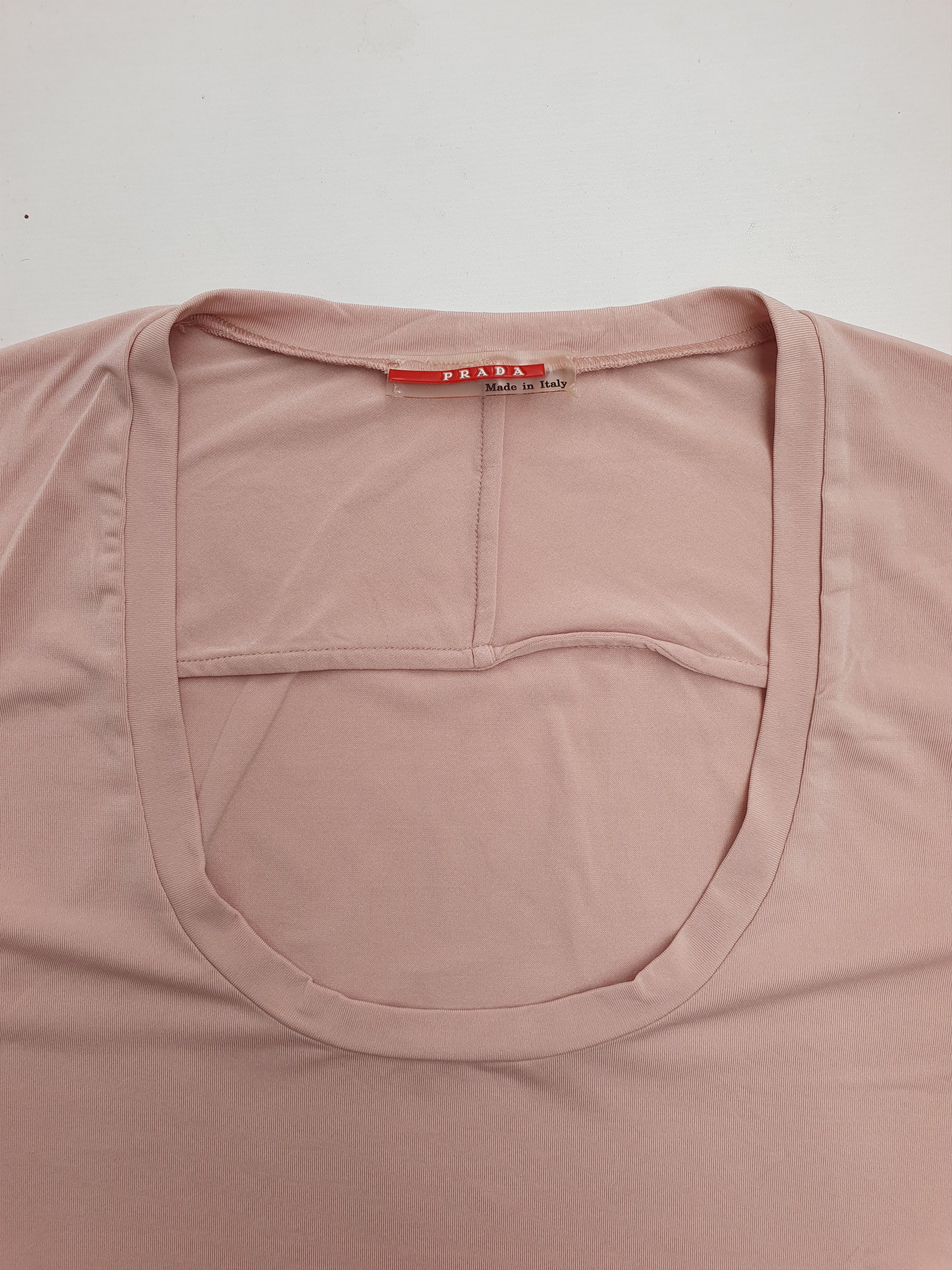 Prada 2000s Prada Sport Jersey Top Size M / US 6-8 / IT 42-44 - 2 Thumbnail