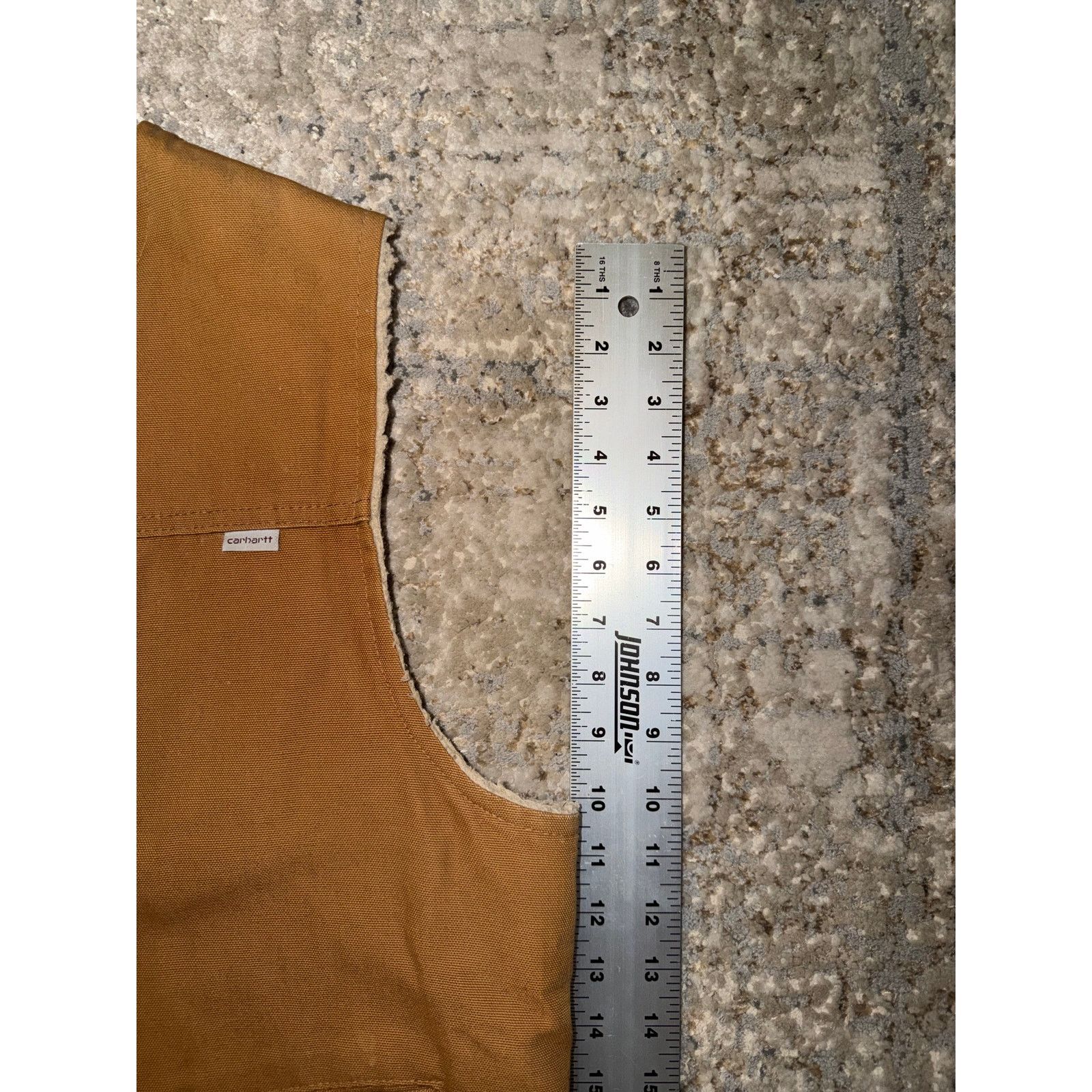 Carhartt Carhartt Vntg 80s Fleece Lined Duck Brown 6SV Vest Mens L Size L / US 10 / IT 46 - 10 Thumbnail