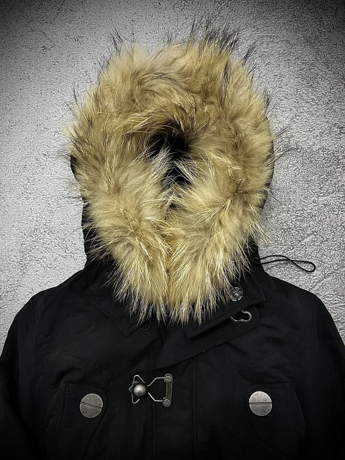 SLY 2000s SLY Gothic Bondage Punk Fur Jacket Size US M / EU 48-50 / 2 - 4 Thumbnail