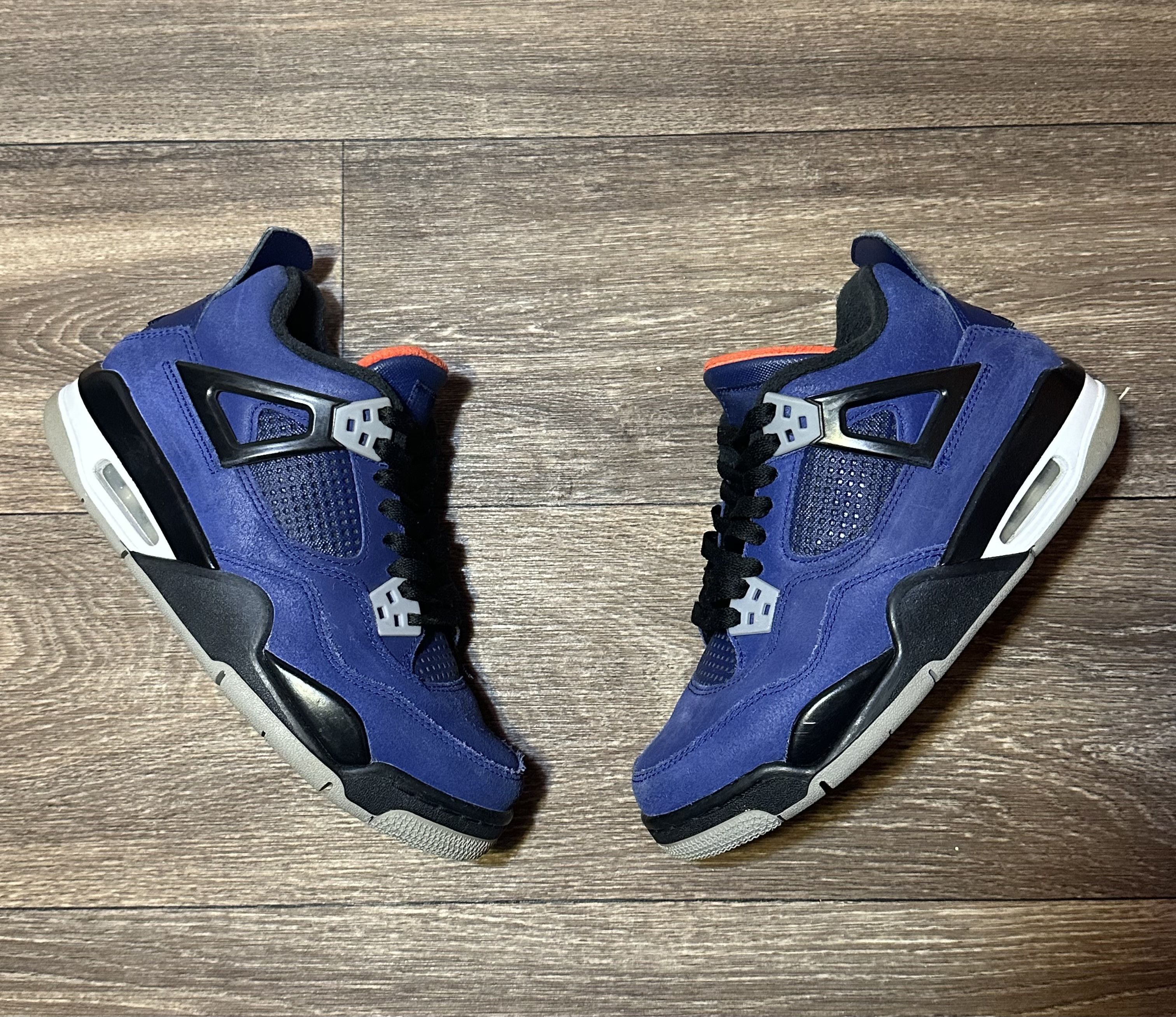 Jordan Brand Nike Air Jordan 4 Retro Winterized Blue GS CQ9745-401 5y Size US 5 / EU 37 - 1 Thumbnail