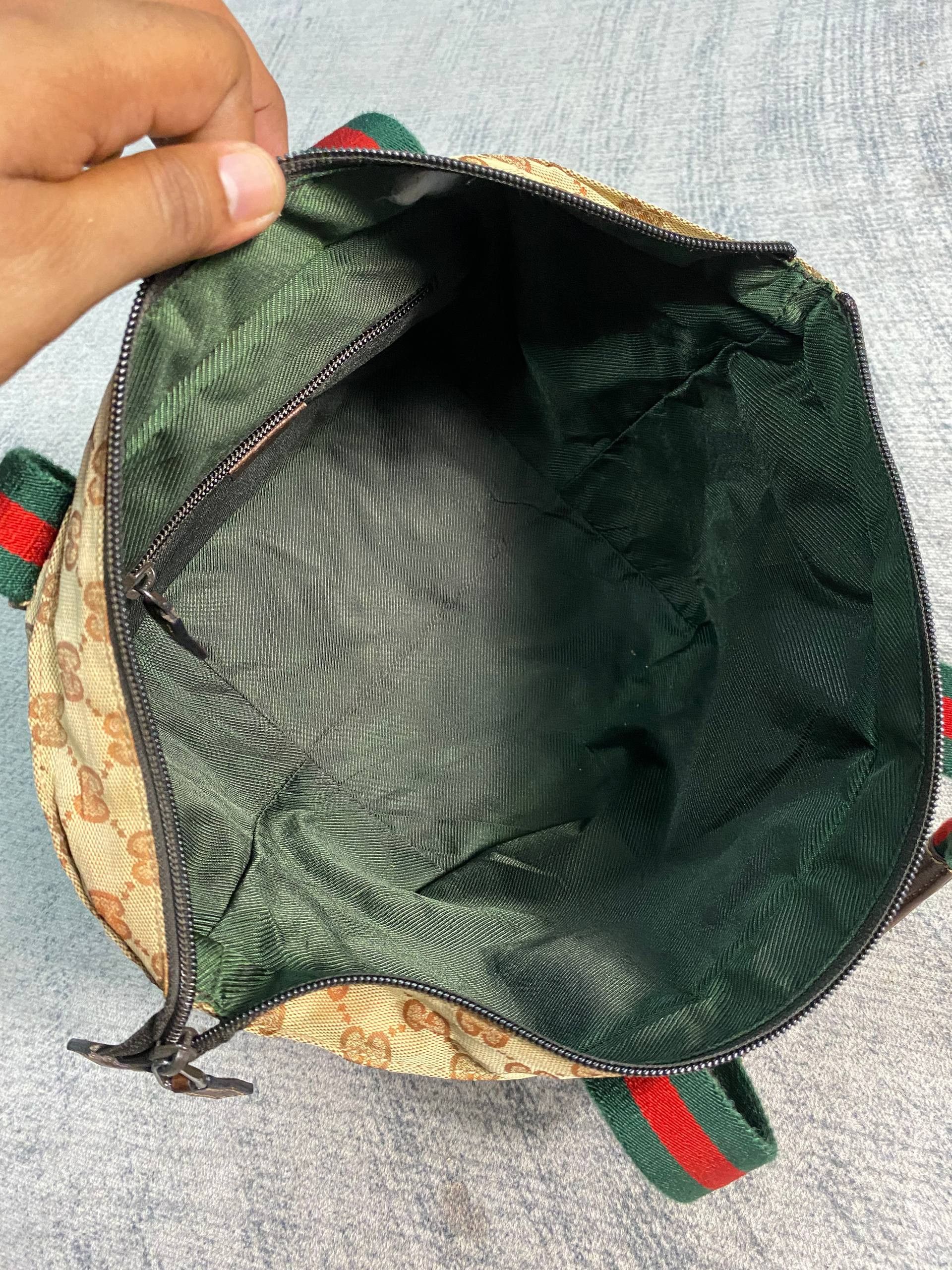 Gucci GUCCI GG Canvas Web Sherry Line Hand Bag Size ONE SIZE - 11 Thumbnail