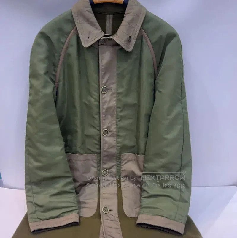 Burberry Burberry Men's Winter Green Collared Jacket. Size US M / EU 48-50 / 2 - 1 Thumbnail