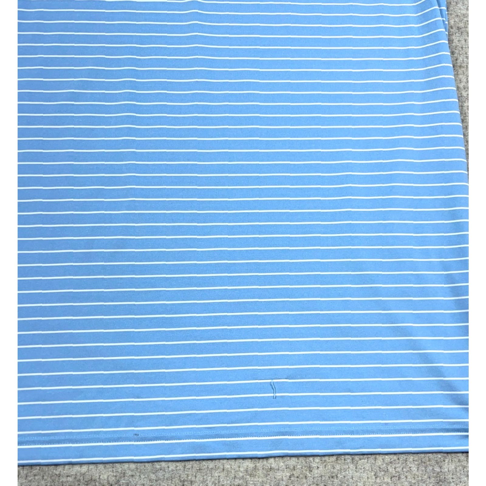 Vineyard Vines Vineyard Vines Polo Shirt Men XL Light Blue Striped Performance Palmero OTG Size US XL / EU 56 / 4 - 4 Thumbnail
