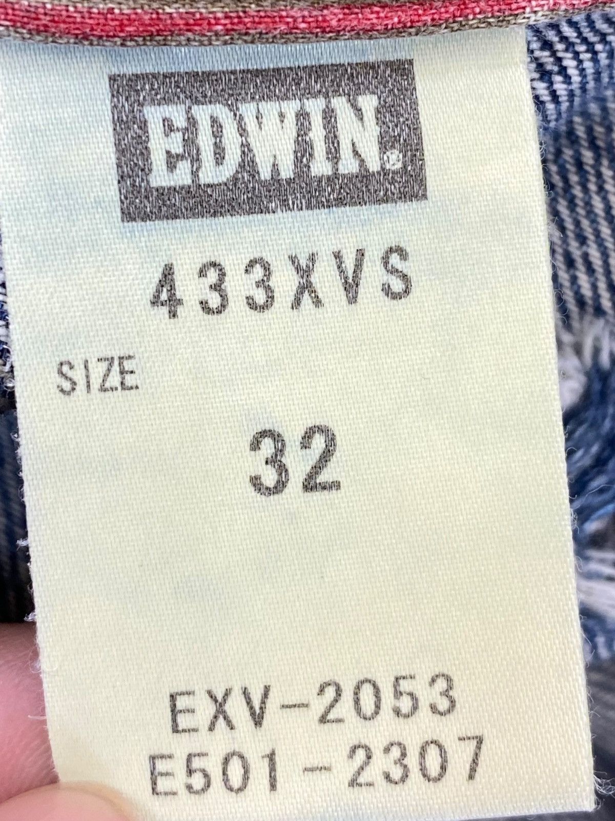 Edwin Edwin Bush Paint Ripped Style Loose Jeans Size US 32 / EU 48 - 12 Thumbnail