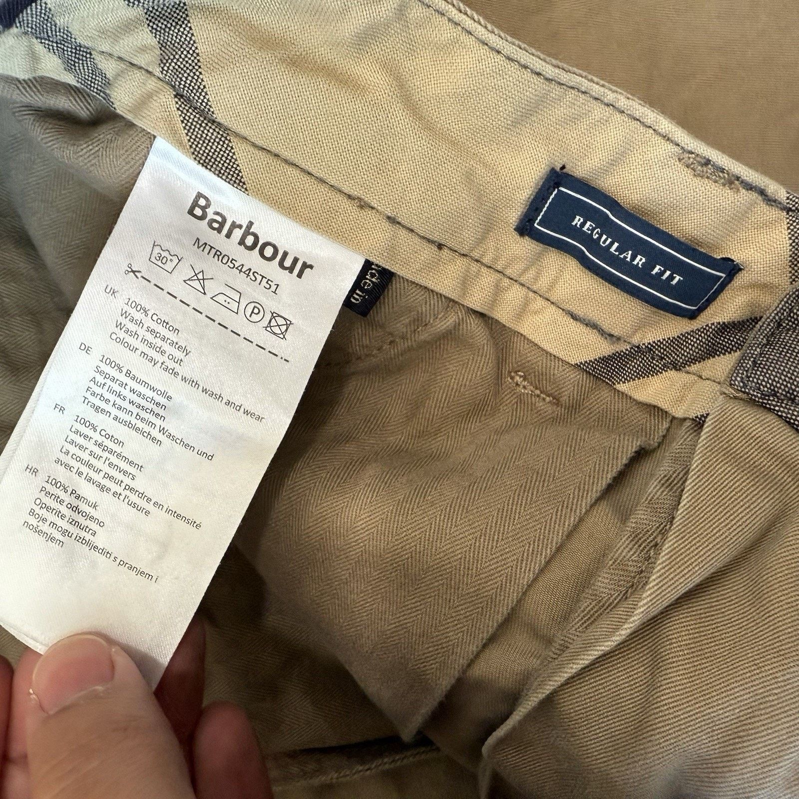 Barbour Barbour Chino Shorts 35 Beige Khaki New York Streetwear Size US 35 - 6 Thumbnail
