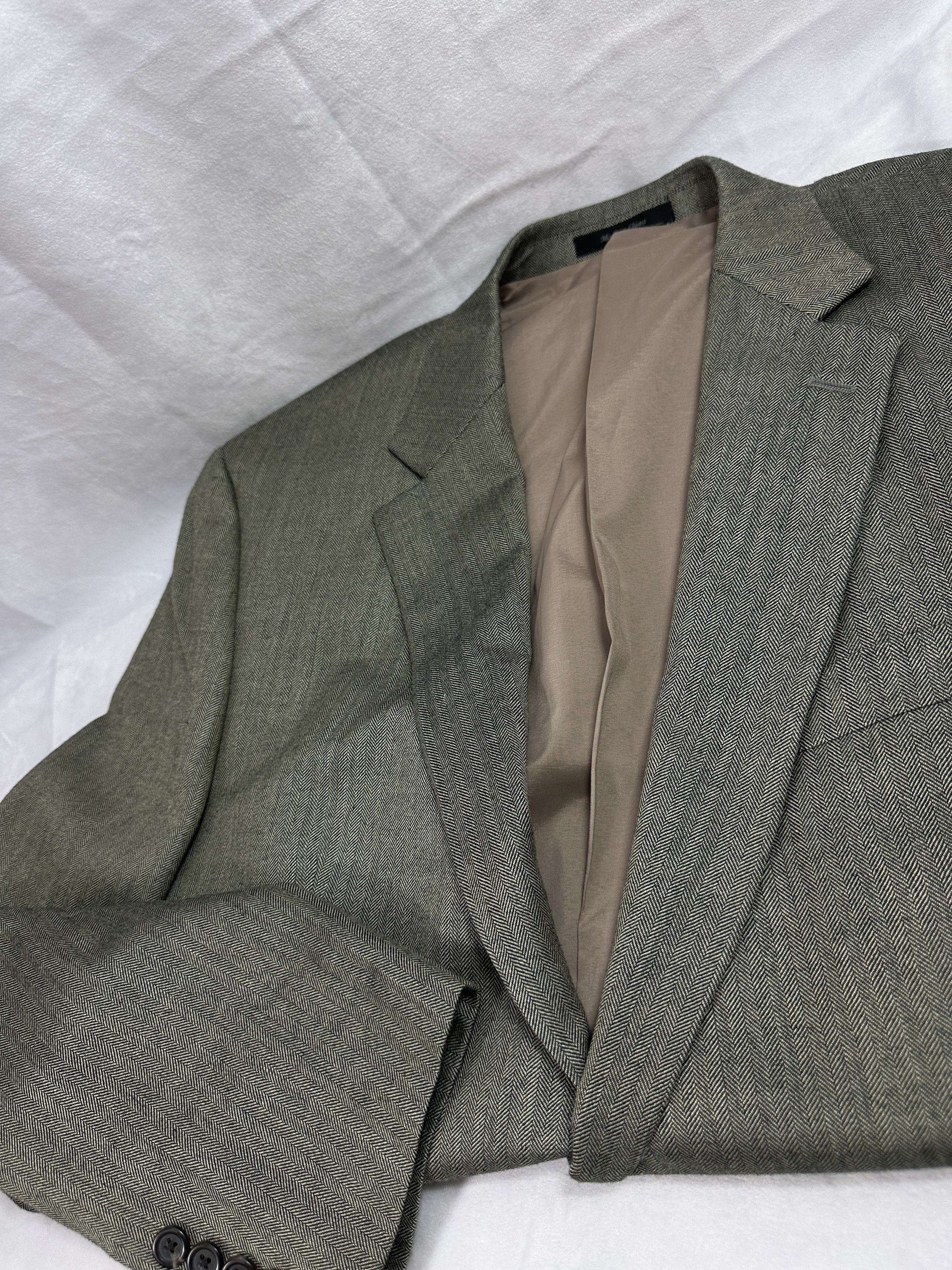 Lauren Ralph Lauren Lauren Ralph Lauren Silk/Wool Suit Coat 46L Size 46L - 7 Thumbnail