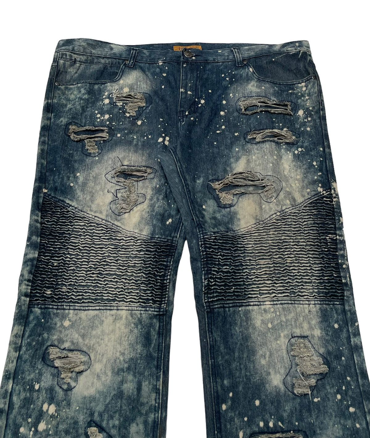 Vintage Vintage Japanese Brand 1738 Dynasty Distressed Jeans 2000s Size US 44 / EU 60 - 3 Thumbnail