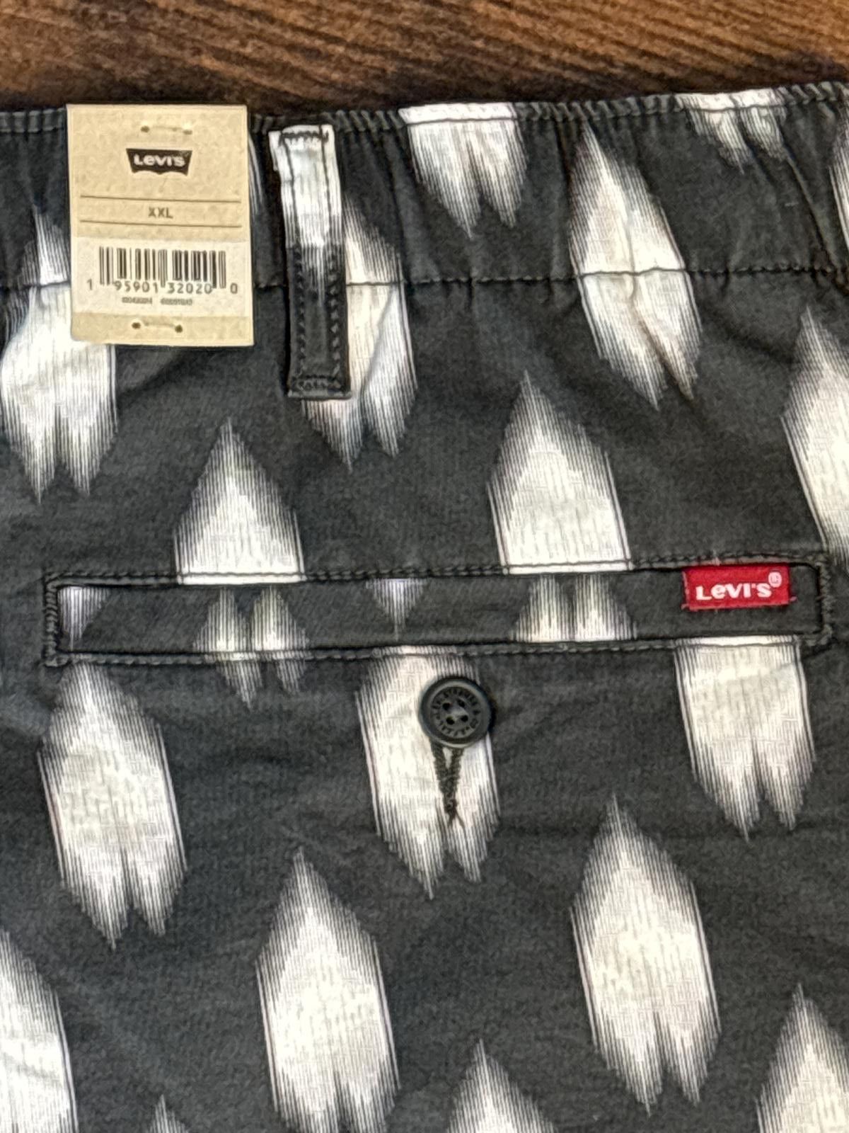 Levi's Levi's Men's Black and White Patterned Shorts 2X Size US 40 / EU 56 - 8 Thumbnail