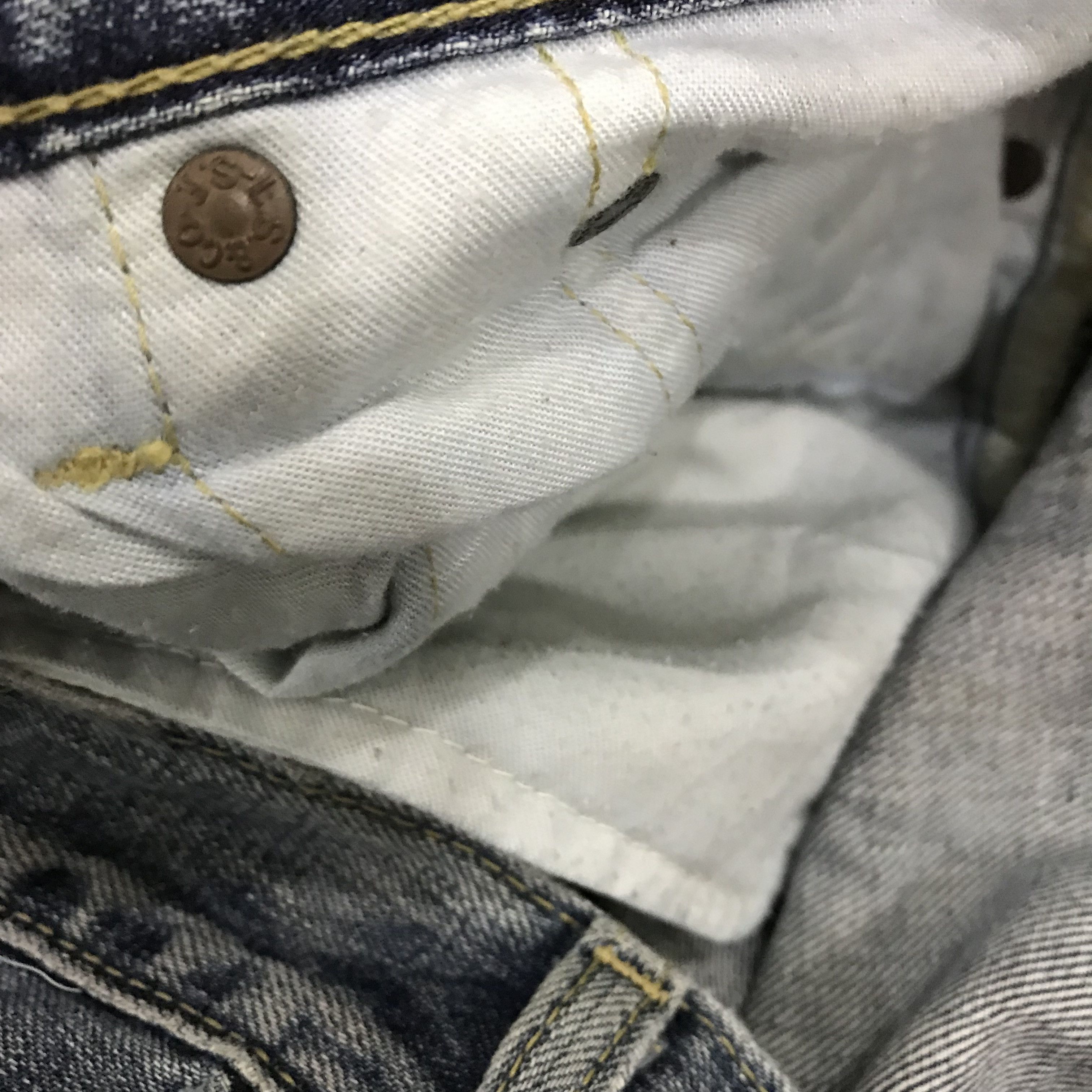 Levi's Vintage Levi’s 503 Jeans Distressed Blue Faded Straight Leg Size US 36 / EU 52 - 13 Thumbnail