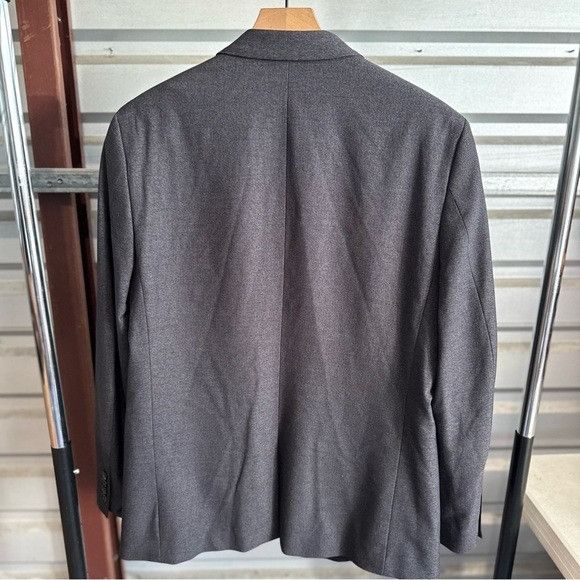 Calvin Klein Calvin Klein Charcoal Blazer Sz Large L Size 40R - 6 Thumbnail