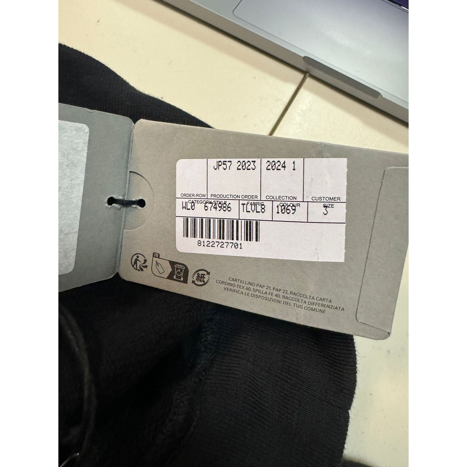 Balenciaga o1rshd1 Paris Balenciaga Logo Hoodie in Black Size US L / EU 52-54 / 3 - 9 Thumbnail
