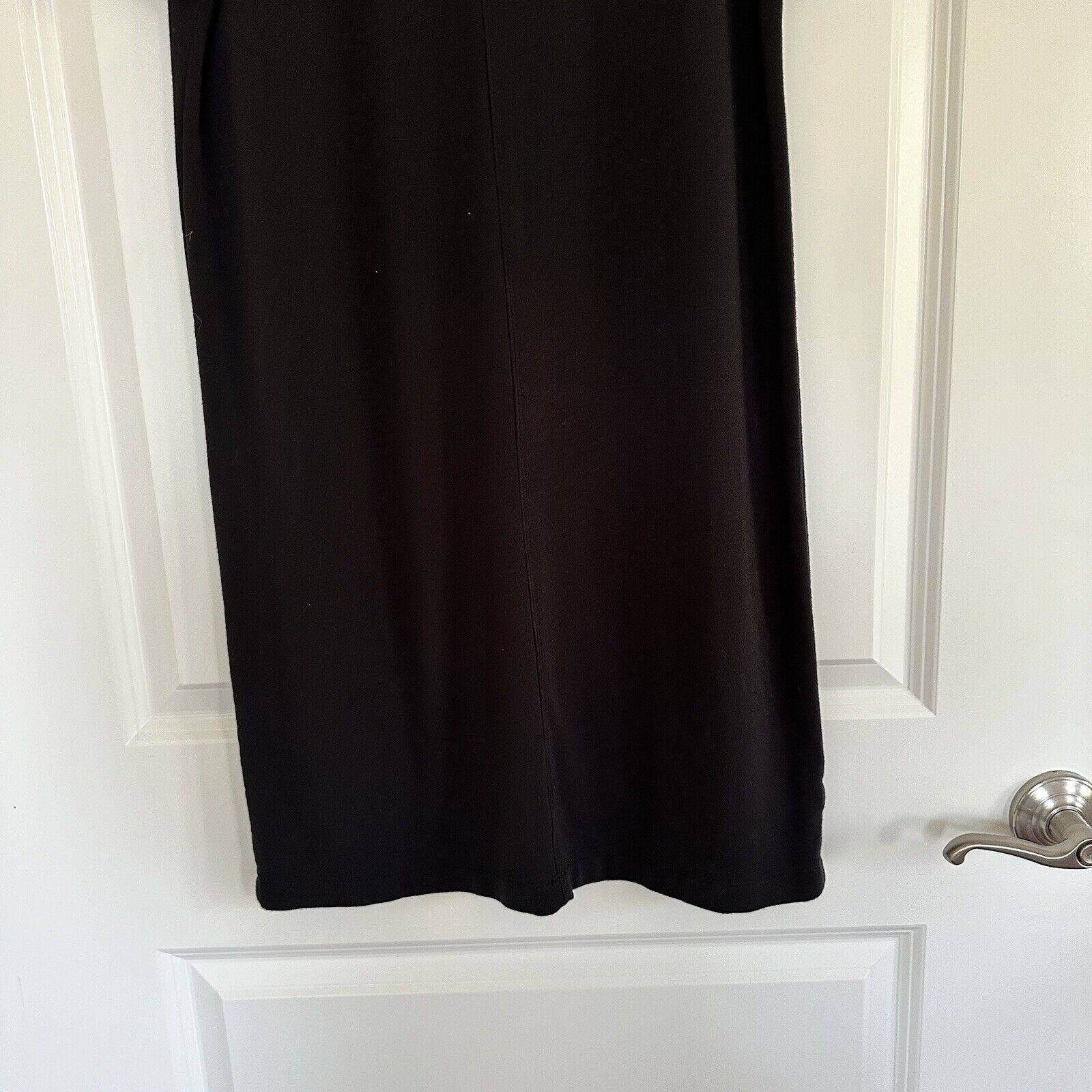 Lou & Grey Lou & Grey Signature Soft Black T-Shirt Dress Size Small Size S / US 4 / IT 40 - 5 Thumbnail