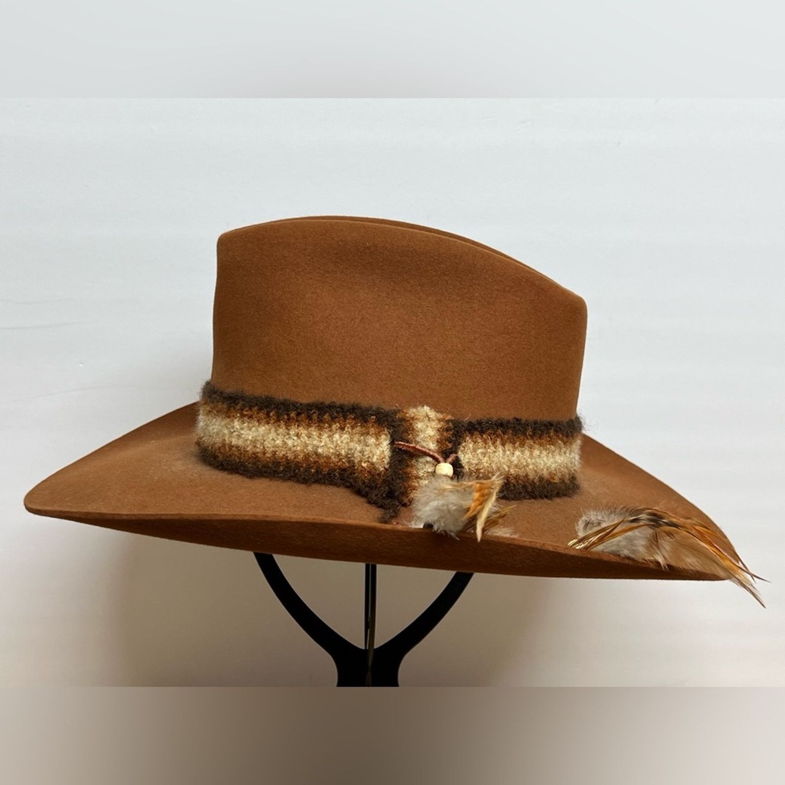 Stetson Resistol Stagecoach Self Conforming Cowboy Western Hat 7 3/8 Size ONE SIZE - 1 Thumbnail
