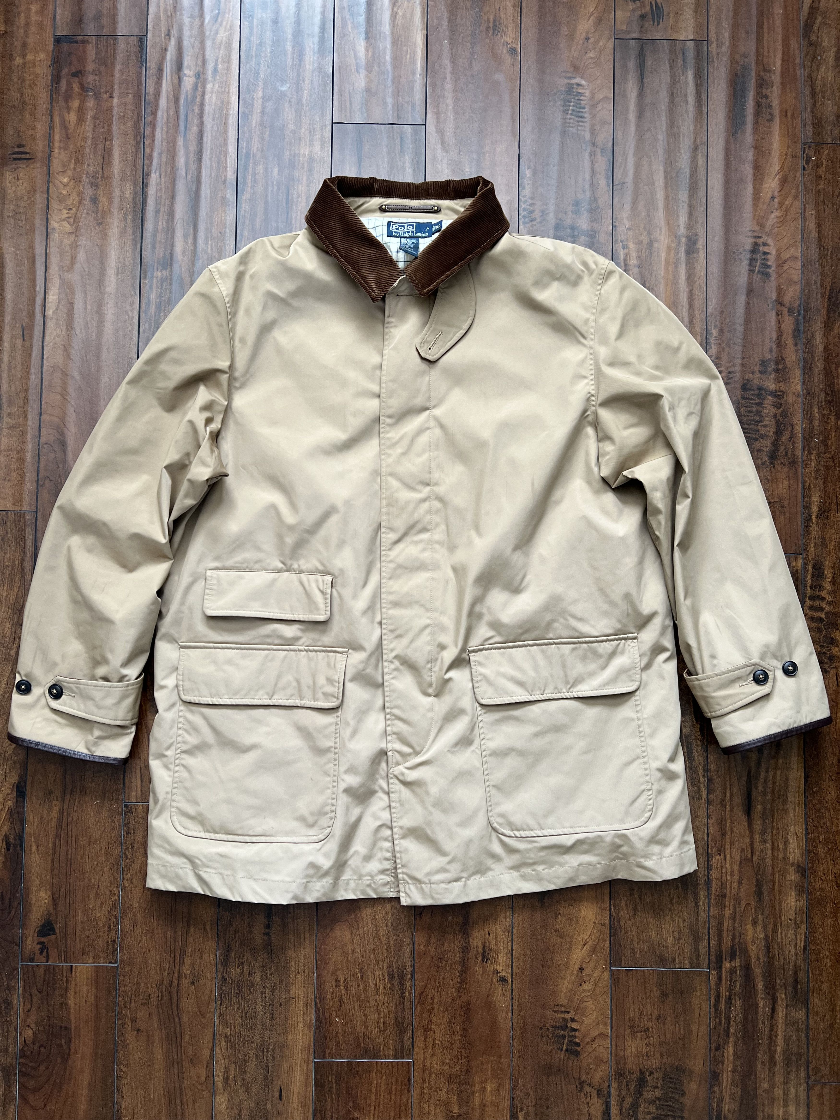 Polo Ralph Lauren Polo Ralph Lauren Flannel Linned Chore Coat Size US XL / EU 56 / 4 - 2 Thumbnail