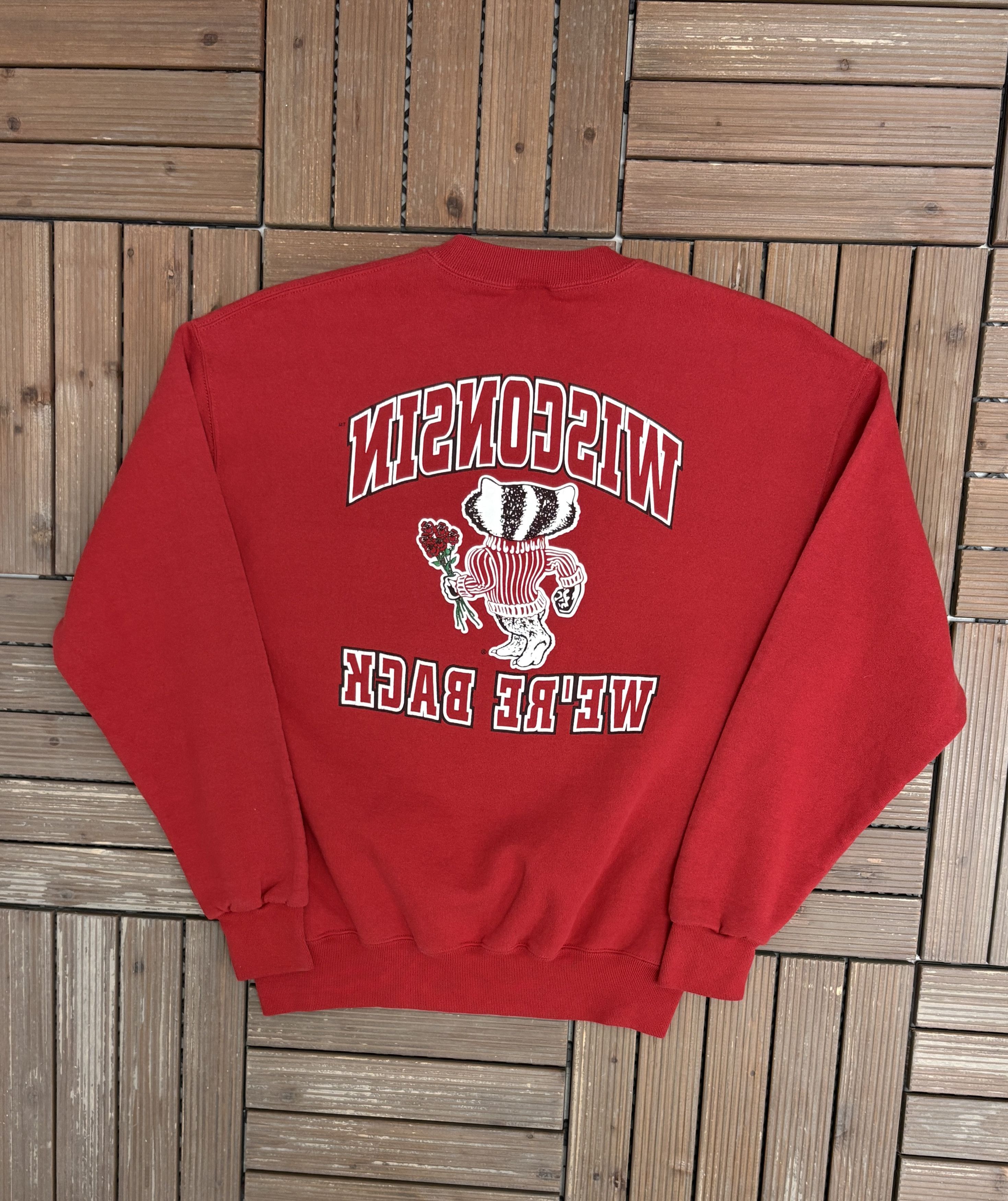 Vintage Wisconsin Badgers Rose Bowl 2000 Vintage Crewneck Sweater Size US M / EU 48-50 / 2 - 4 Thumbnail