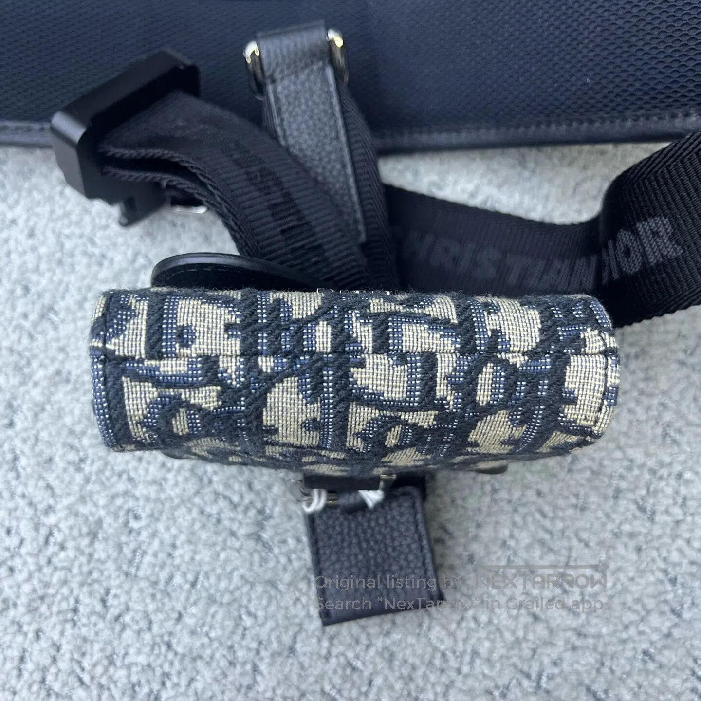 Dior Dior Black nylon pet leash bag| Size ONE SIZE - 5 Thumbnail
