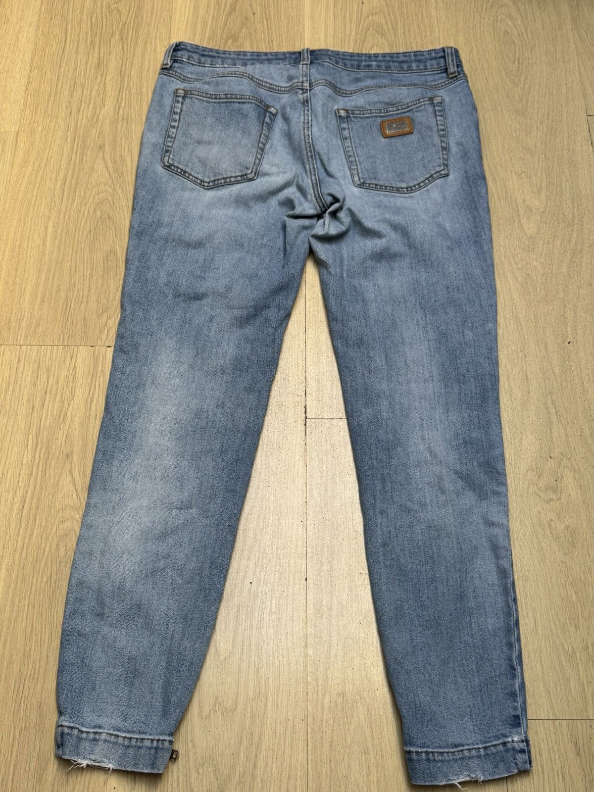Dolce & Gabbana Dolce & Gabbana archive italy slim jeans 90s metal logo Size US 28 / EU 44 - 3 Thumbnail