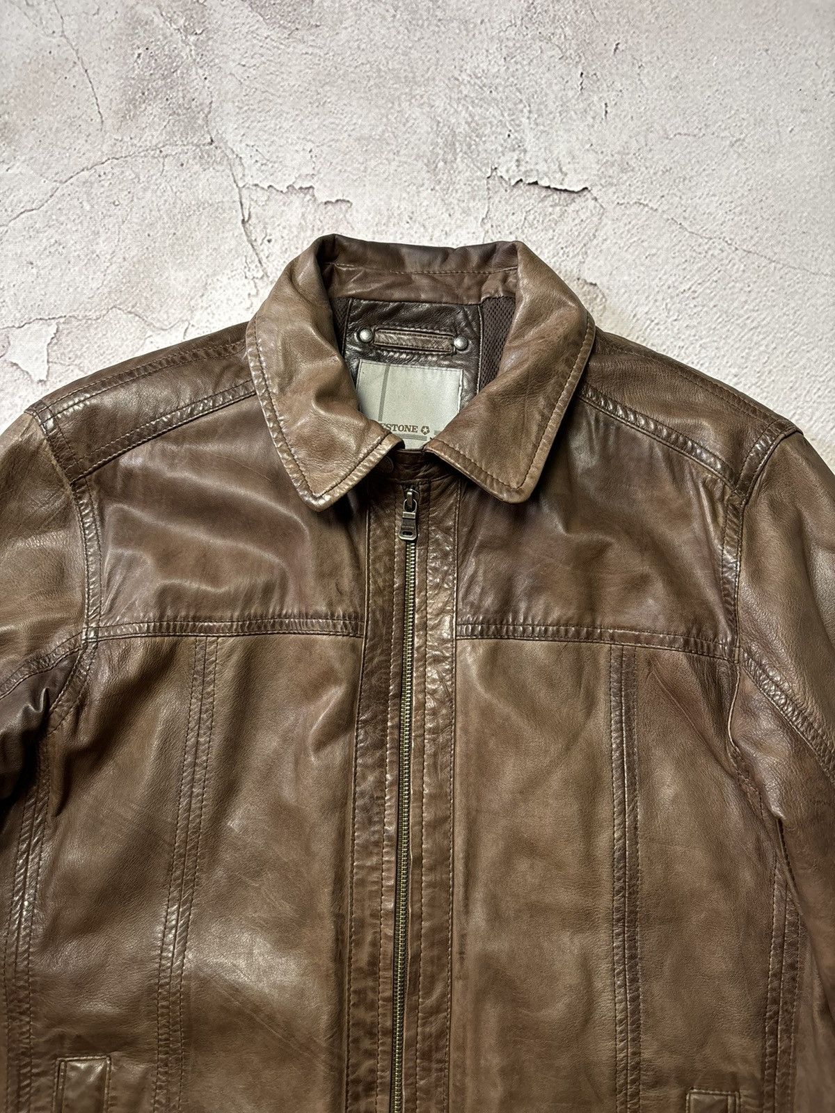 Milestone Milestone Urban Leather Jacket Genuine Lamb Leather Size US S / EU 44-46 / 1 - 8 Thumbnail