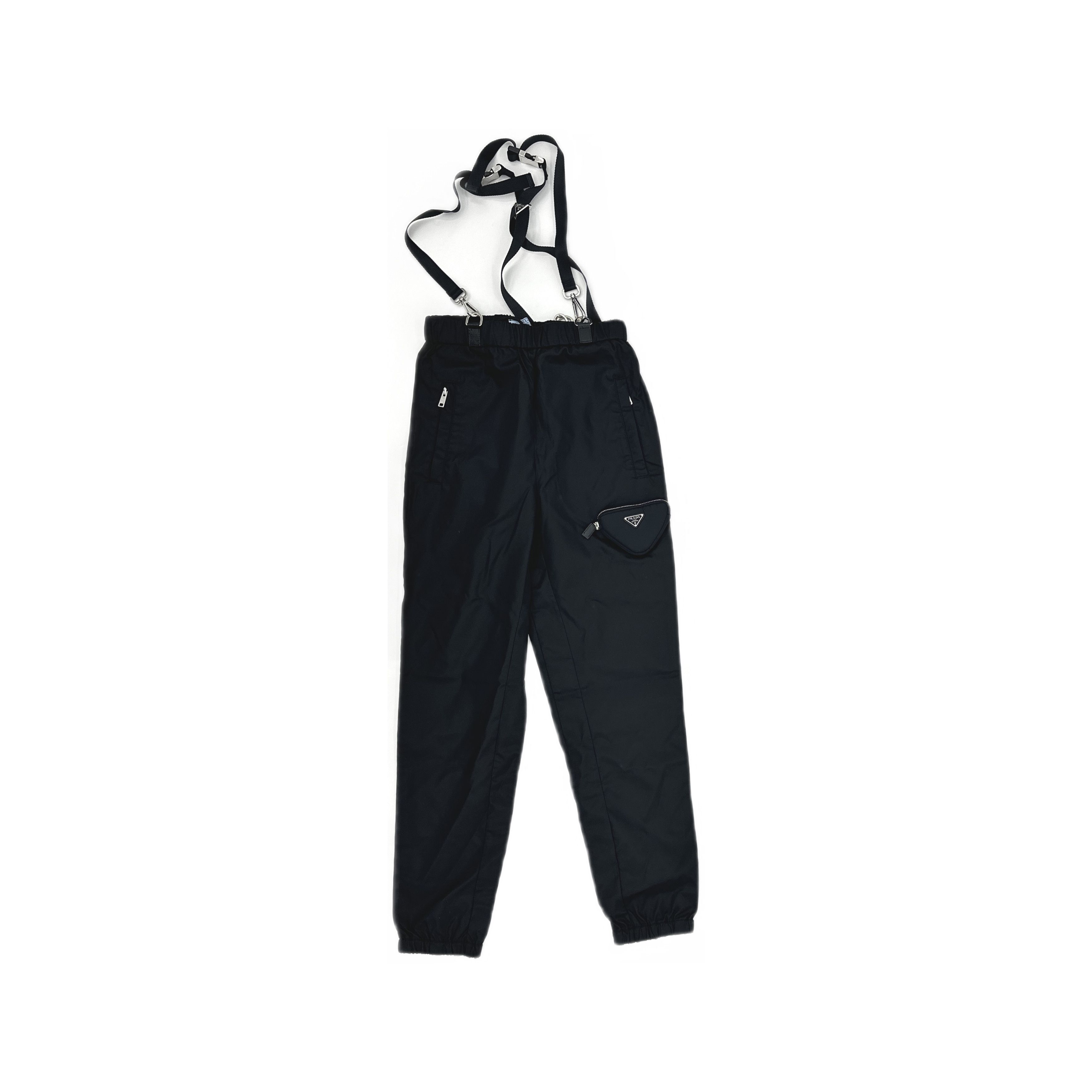 Prada Prada Re-Nylon Suspender Pants Size 36 Size 25" / US 0 / IT 36 - 1 Thumbnail
