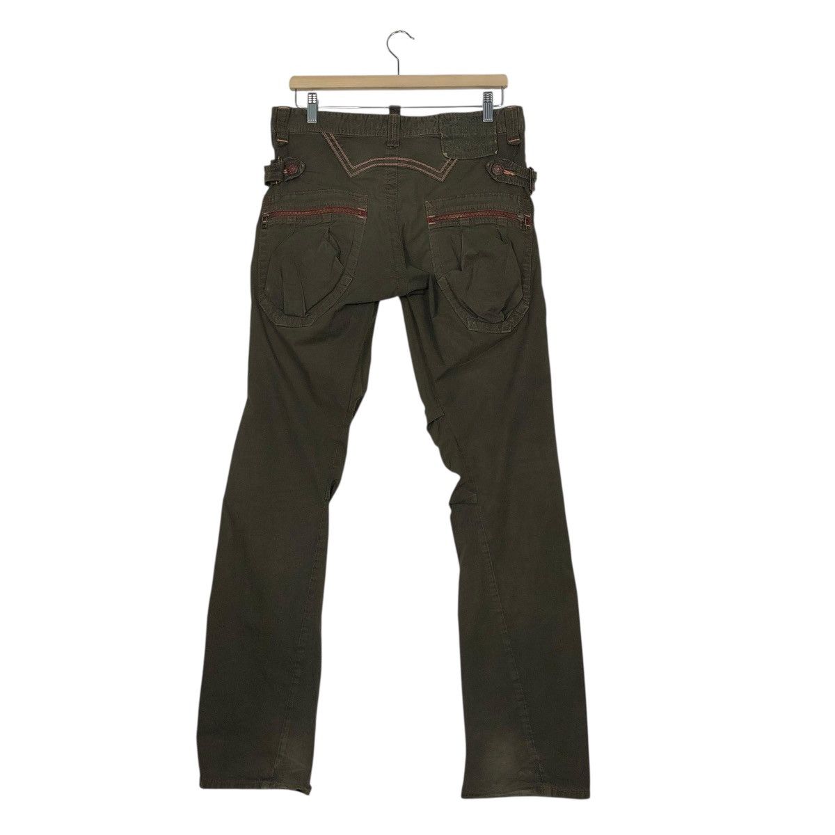 Japanese Brand 🔥VINTAGE CARGO PANTS BIKER EDWIN ISSEY MIYAKE Size US 32 / EU 48 - 10 Thumbnail