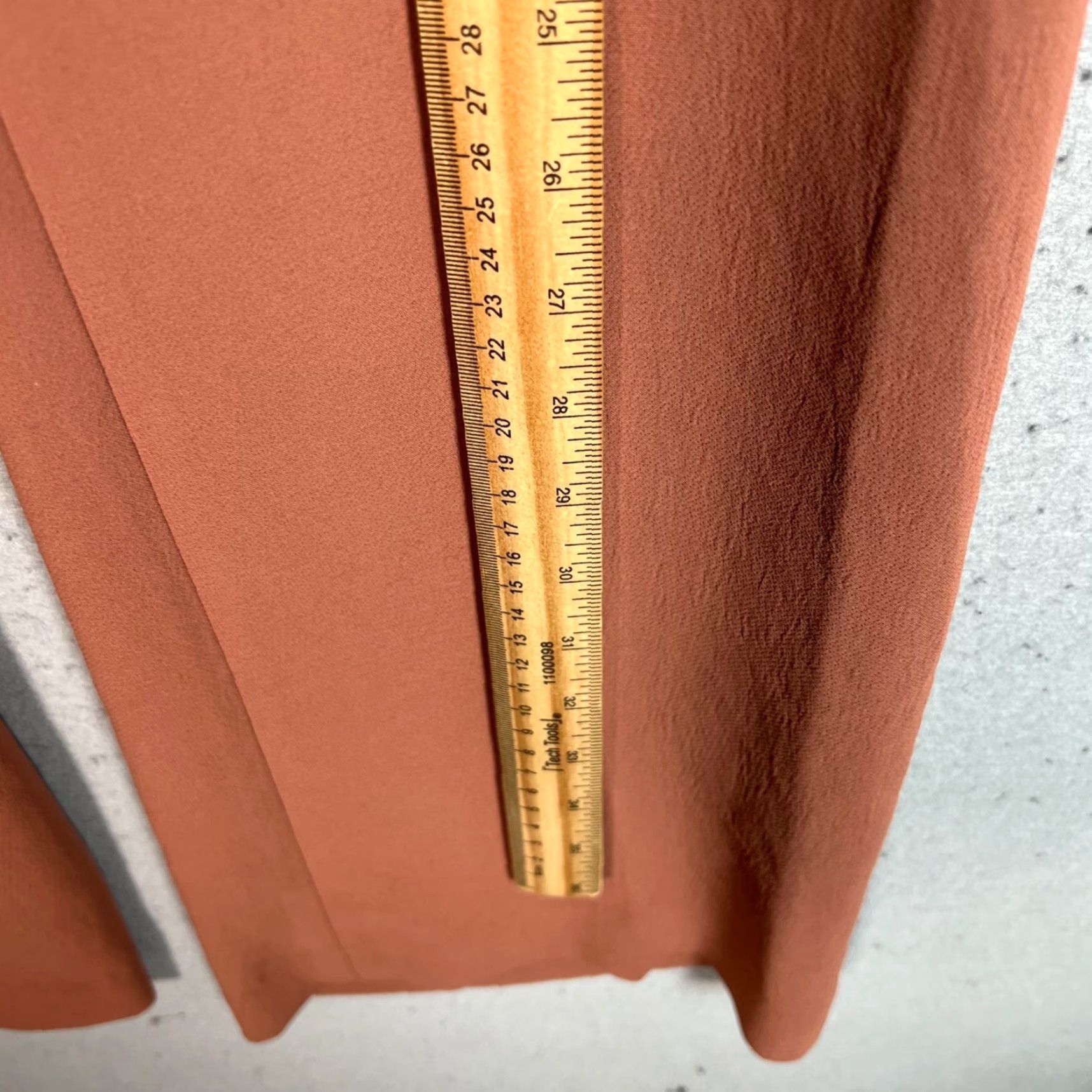 Vintage Wilfred Pants High-Waisted Flared Size 6 Rust Brown Womens Size 28" / US 6 / IT 42 - 6 Thumbnail